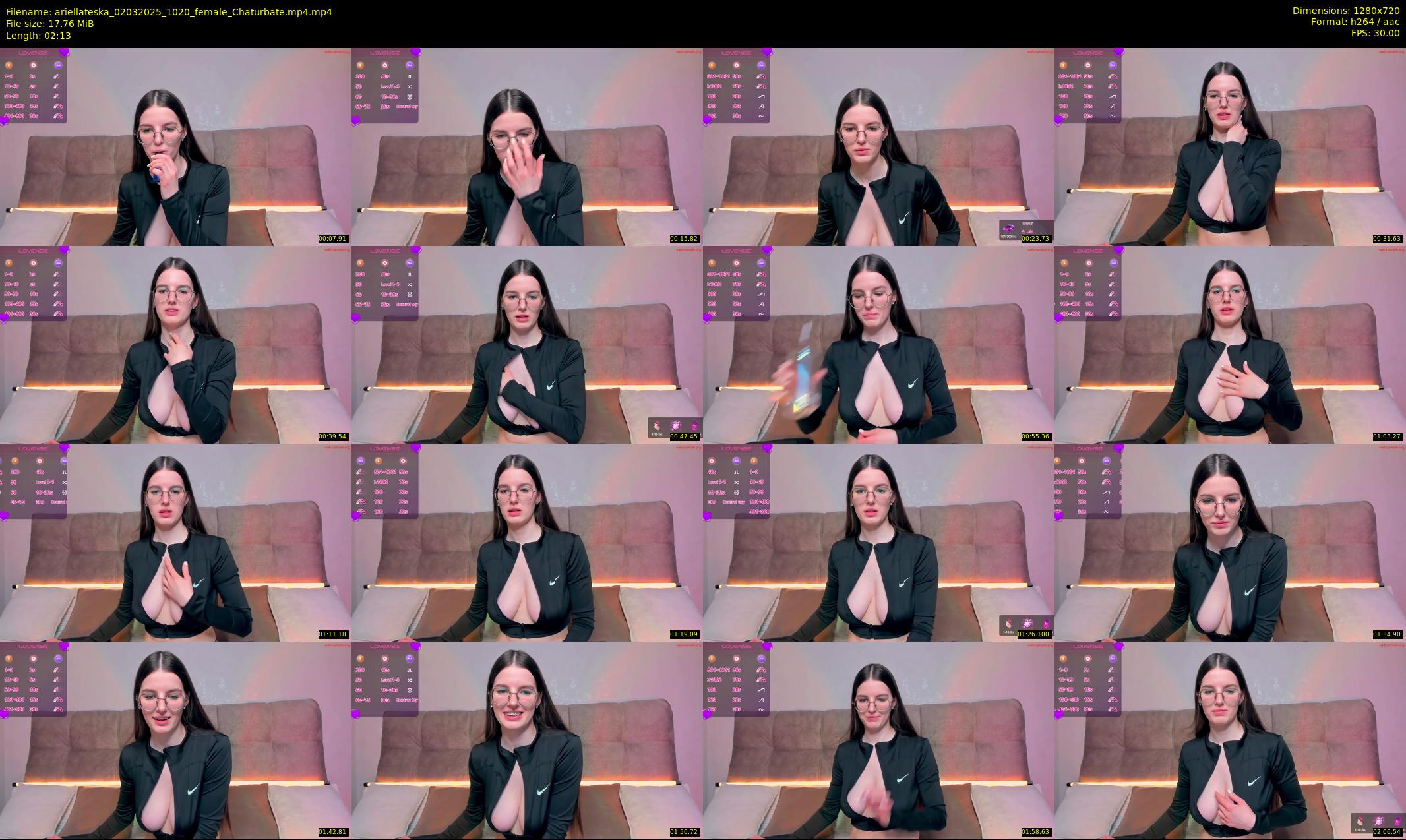 ariellateska — 3 minute Chaturbate female cam show recording, 720p, Mar 2, 2025