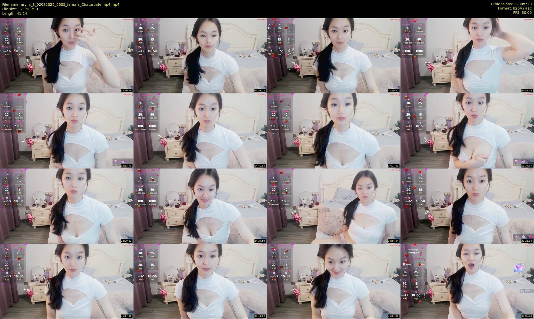 arylia_3 — 42 minute Chaturbate female cam show recording, 720p, Mar 2, 2025
