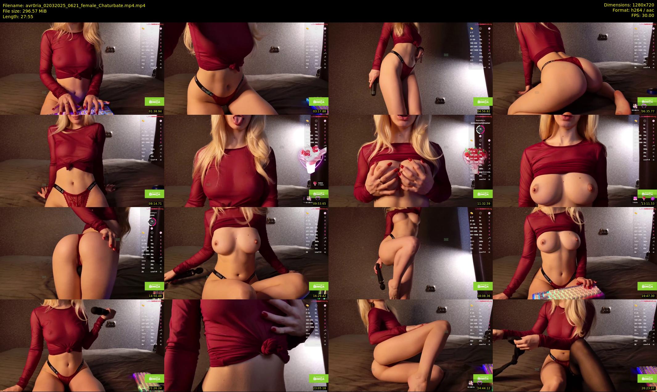 avr0ria — 28 minute Chaturbate female cam show recording, 720p, Mar 2, 2025