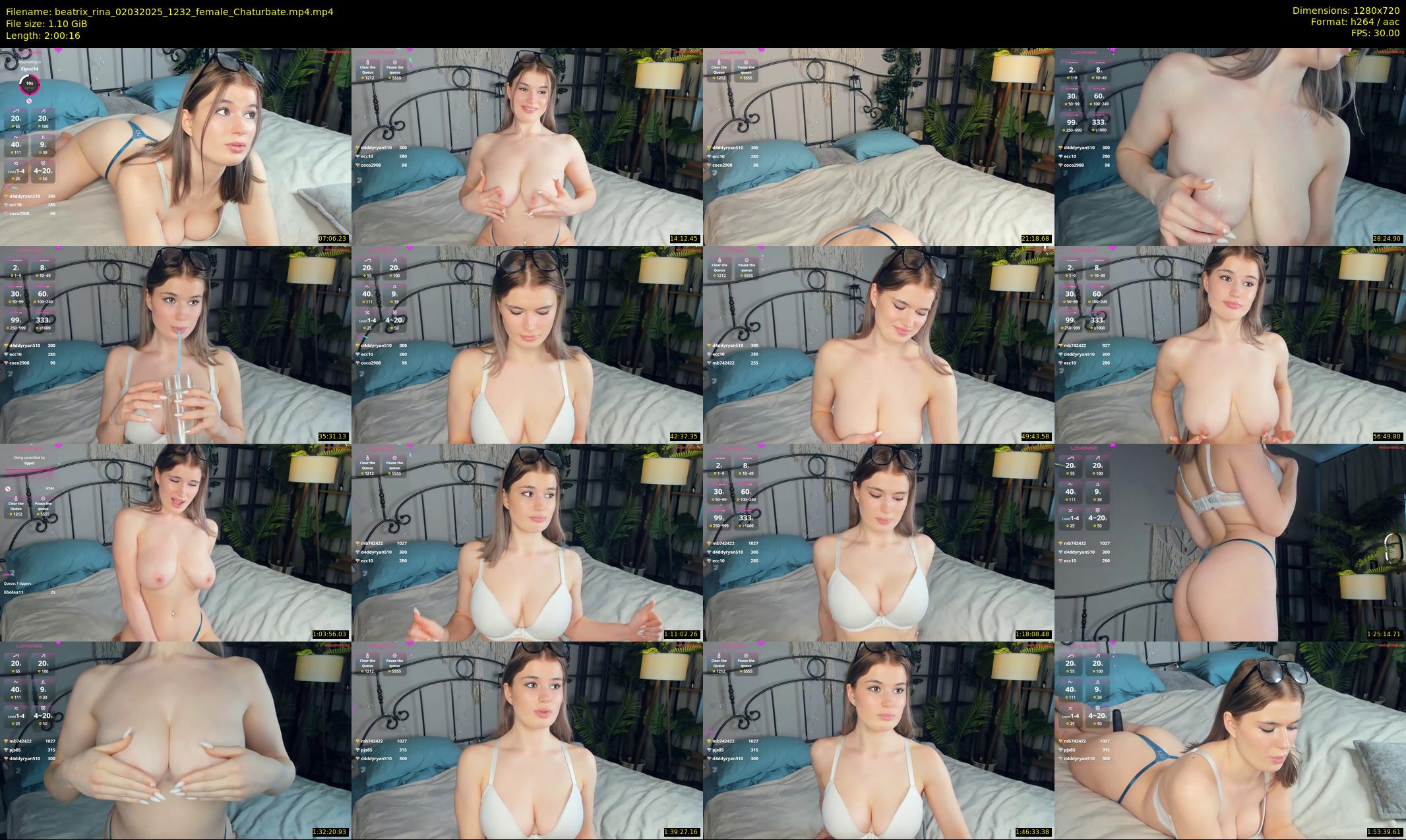 beatrix_rina — 121 minute Chaturbate female cam show recording, 720p, Mar 2, 2025