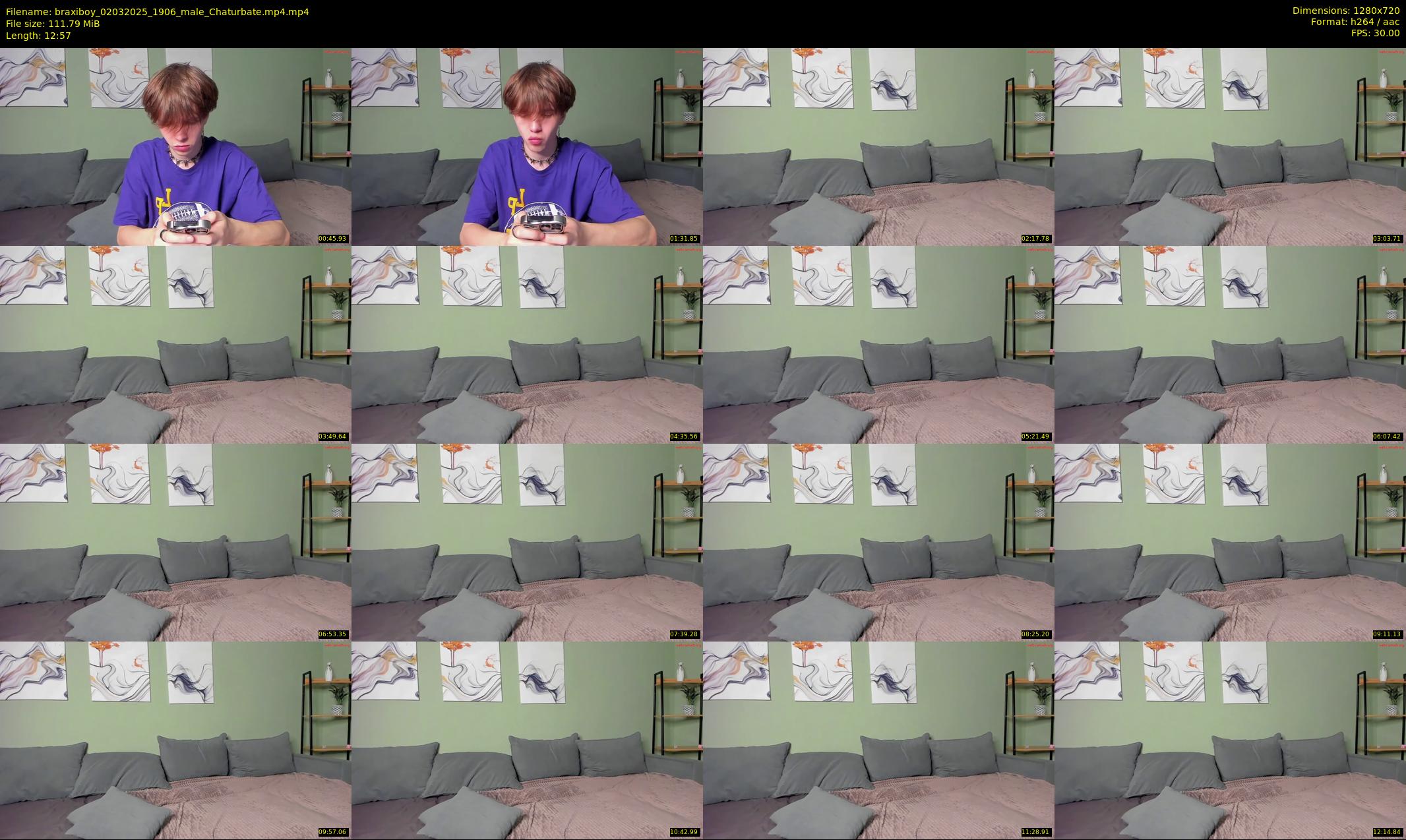 braxiboy — 13 minute Chaturbate male cam show recording, 720p, Mar 2, 2025