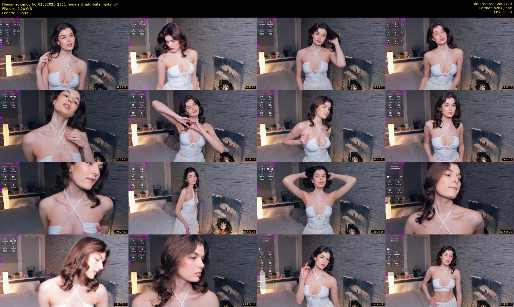 candy_flo — 125 minute Chaturbate female cam show recording, 720p, Mar 2, 2025
