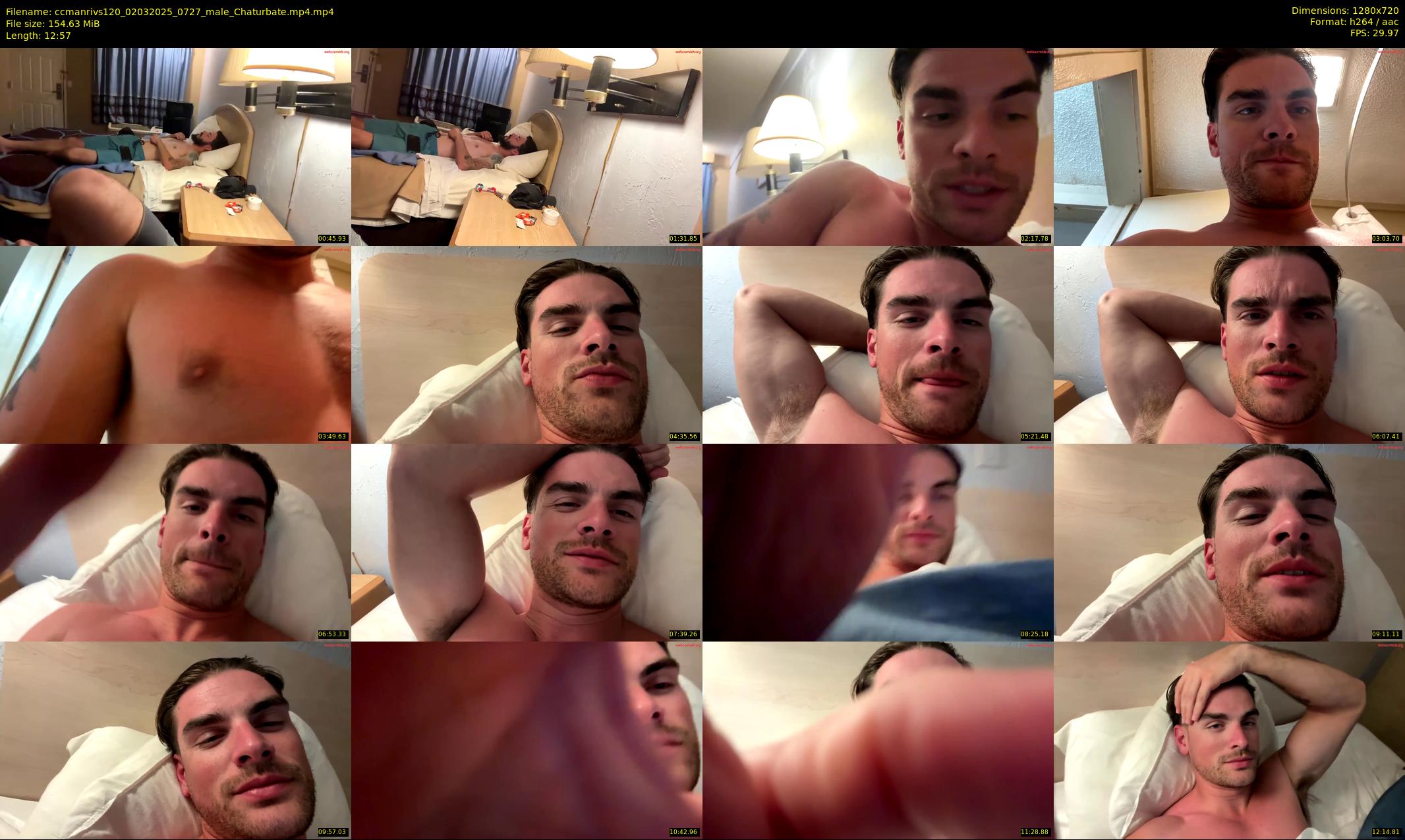 ccmanrivs120 — 13 minute Chaturbate male cam show recording, 720p, Mar 2, 2025