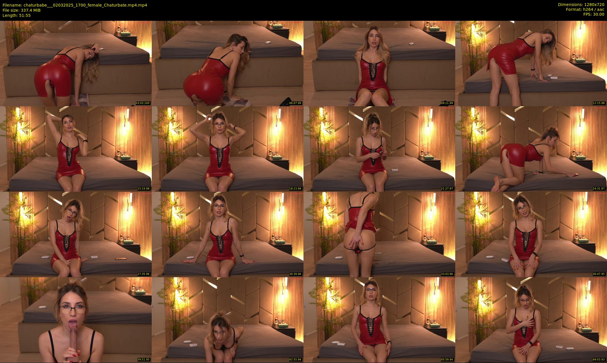 chaturbabe__ — 52 minute Chaturbate female cam show recording, 720p, Mar 2, 2025