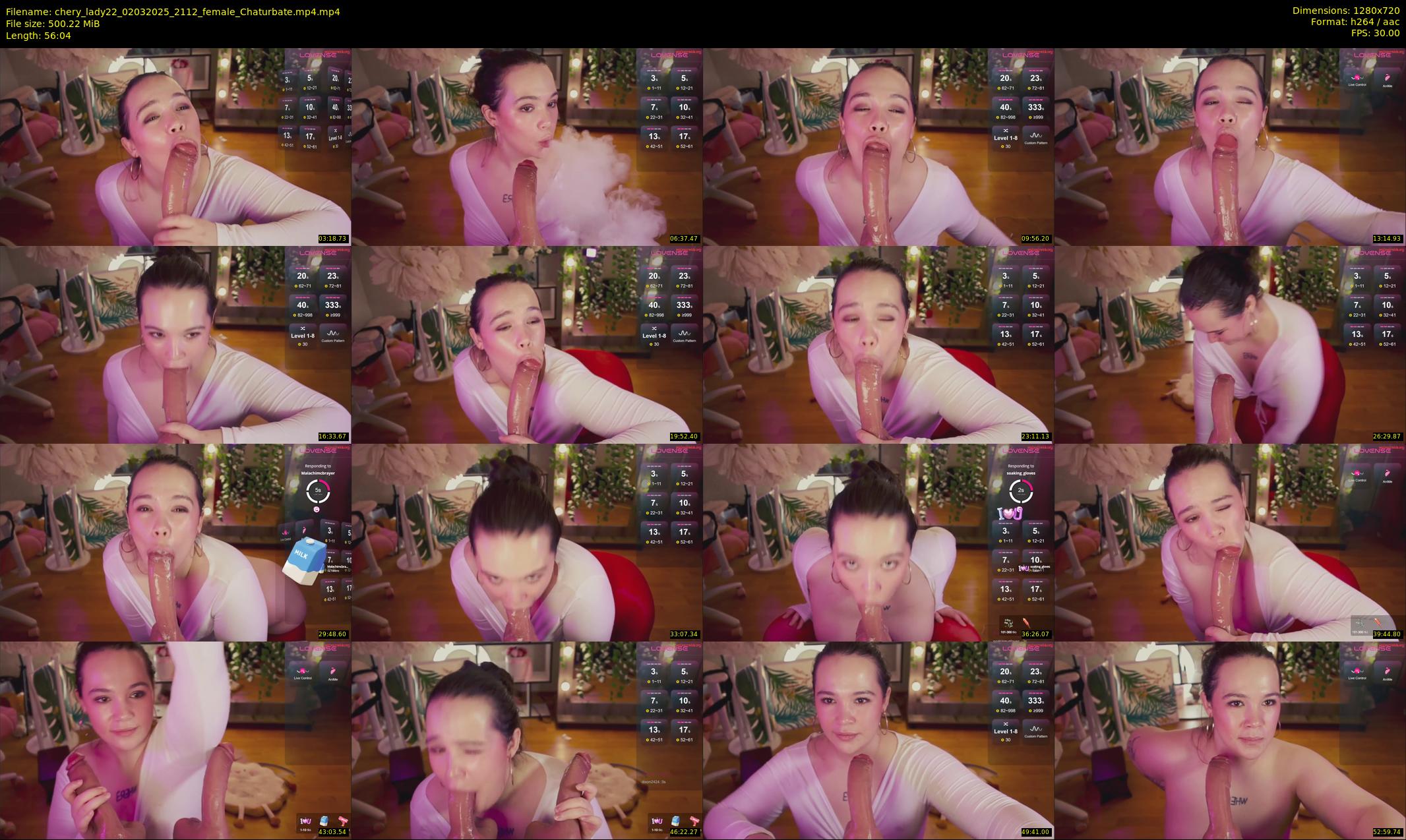 chery_lady22 — 57 minute Chaturbate female cam show recording, 720p, Mar 2, 2025