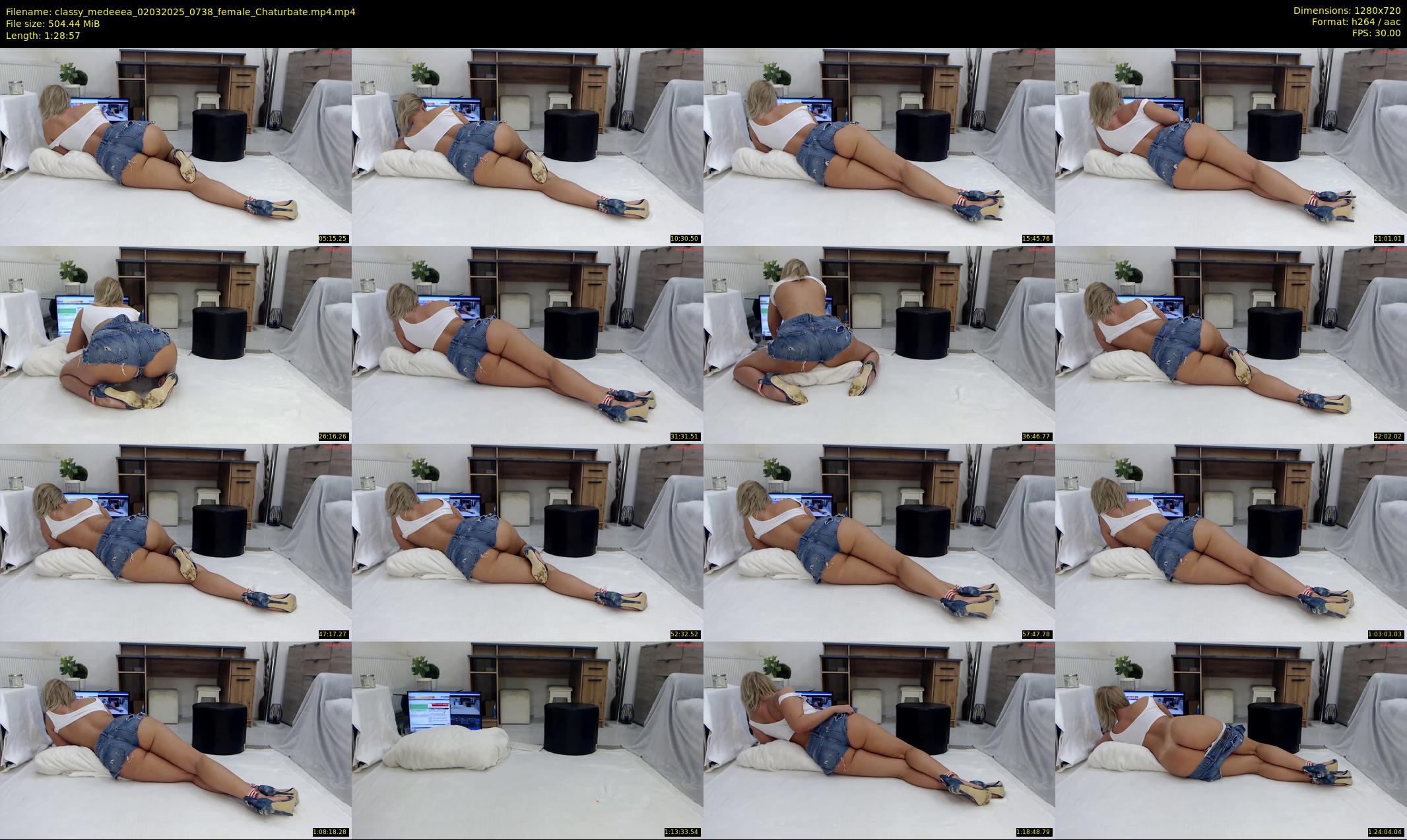 classy_medeeea — 89 minute Chaturbate female cam show recording, 720p, Mar 2, 2025