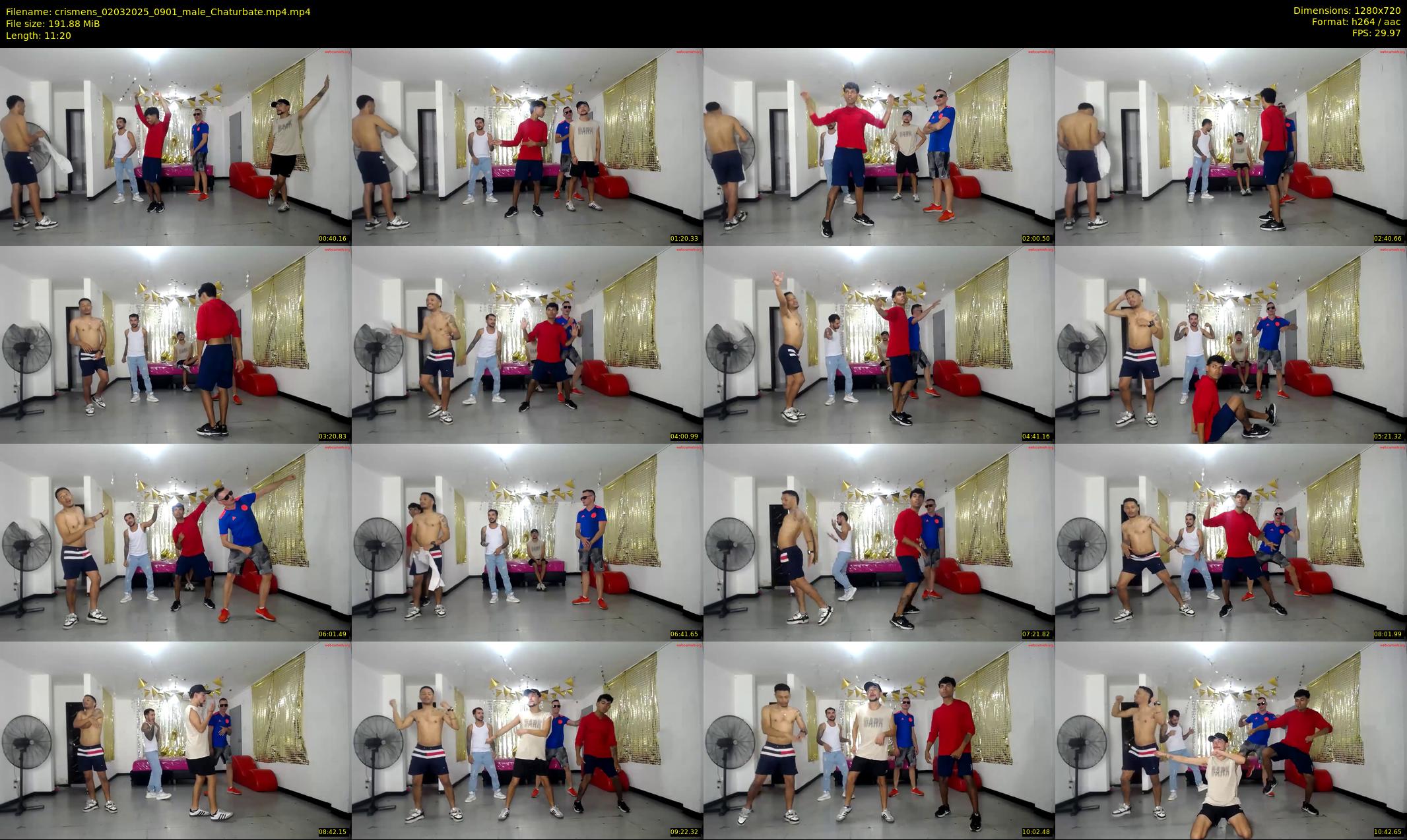 crismens — 12 minute Chaturbate male cam show recording, 720p, Mar 2, 2025