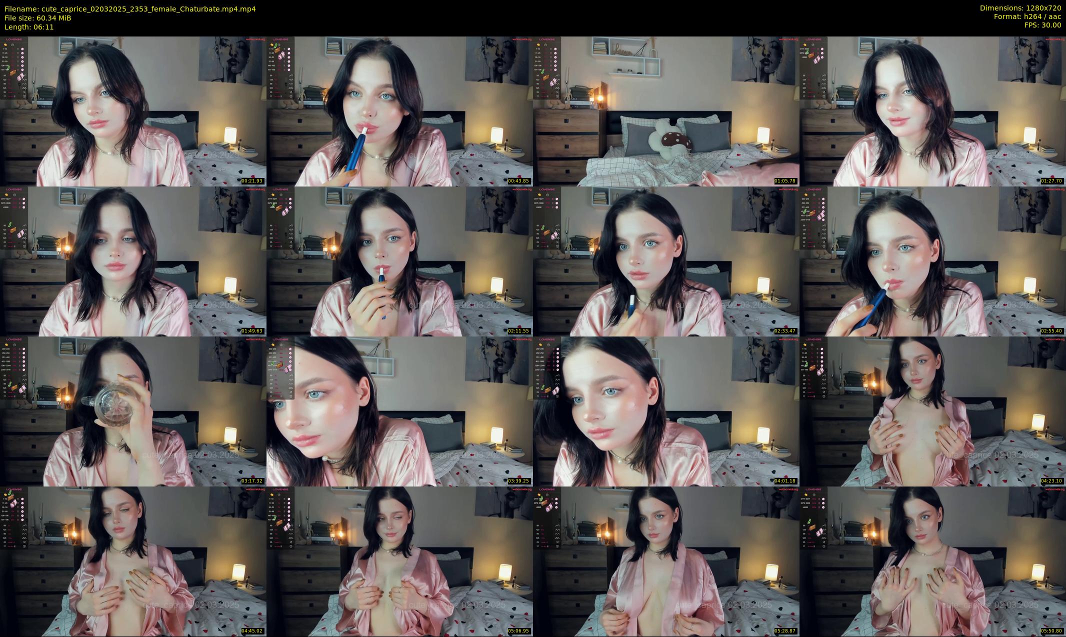 cute_caprice — 7 minute Chaturbate female cam show recording, 720p, Mar 2, 2025