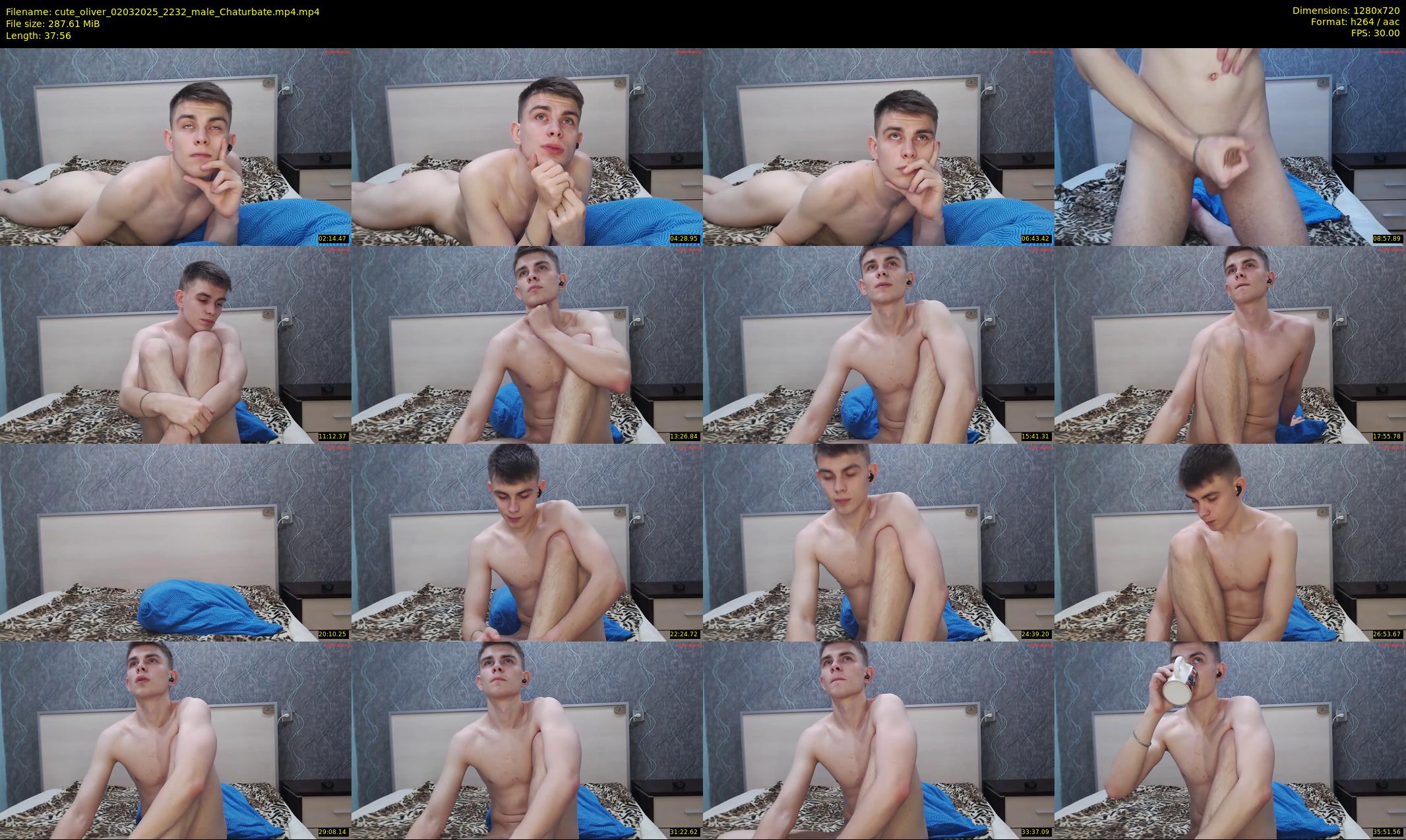 cute_oliver — 38 minute Chaturbate male cam show recording, 720p, Mar 2, 2025
