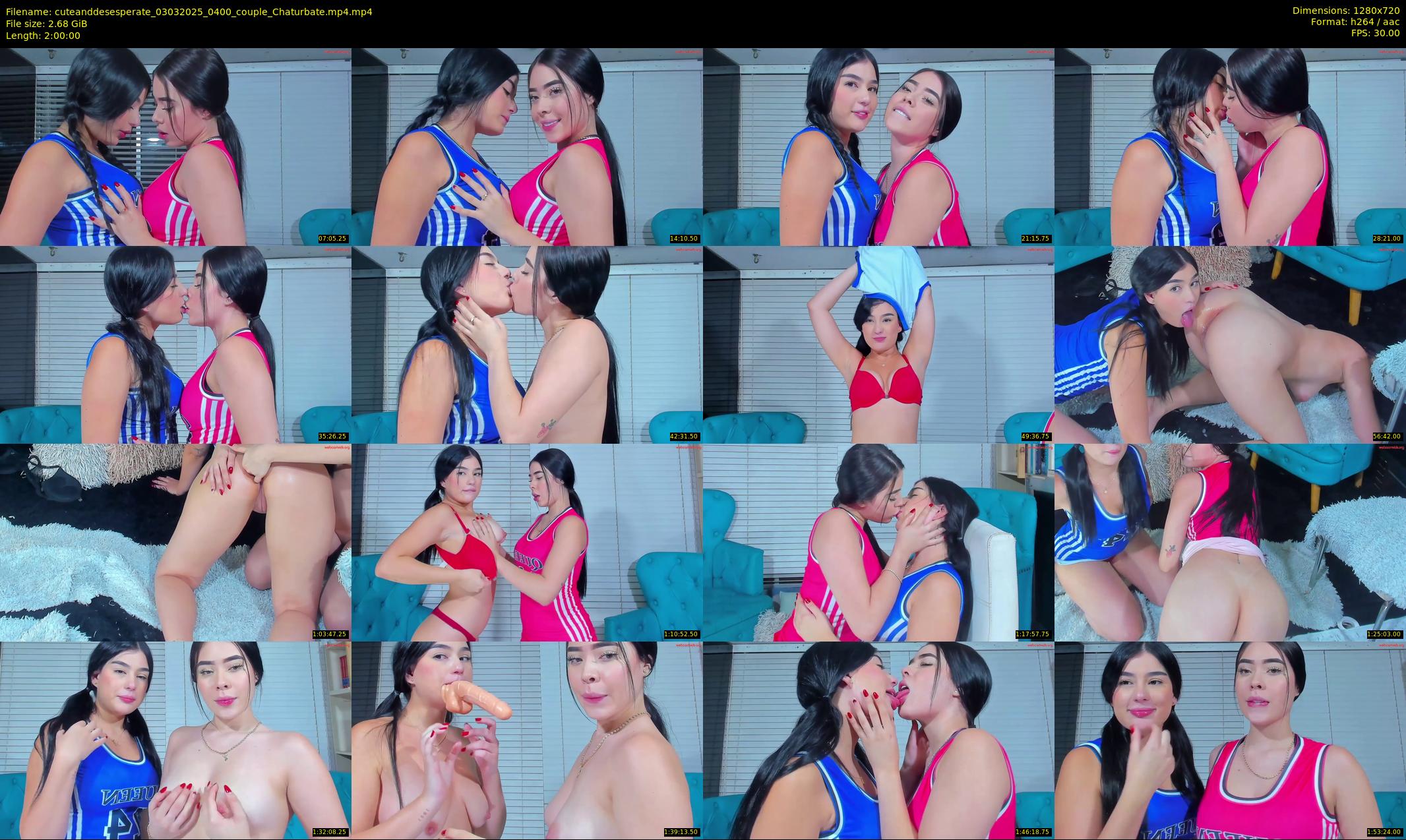 cuteanddesesperate — 120 minute Chaturbate female cam show recording, 720p, Mar 3, 2025