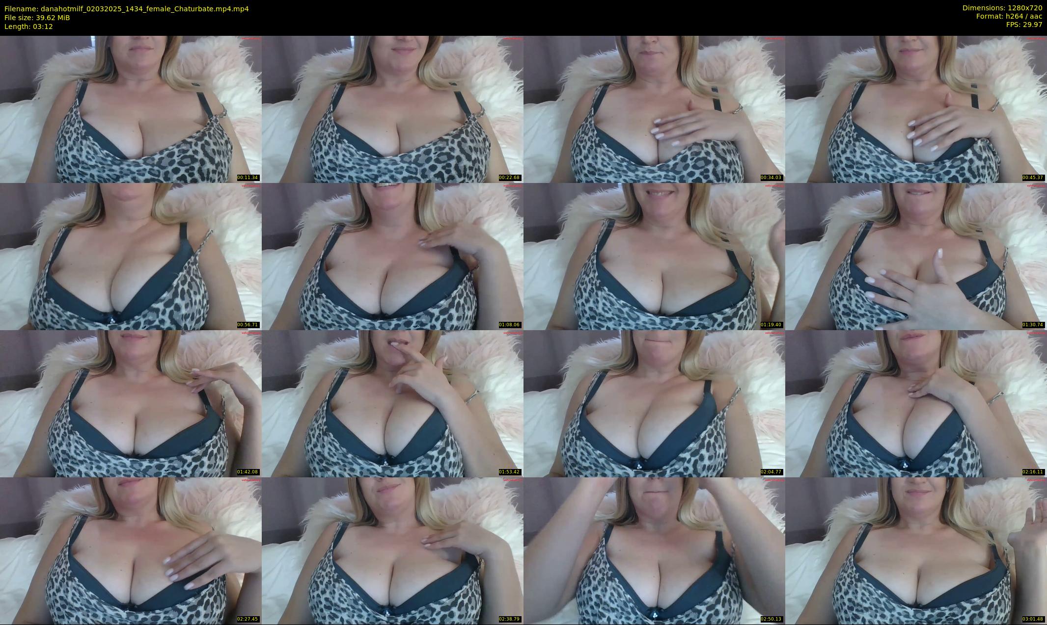 danahotmilf — 4 minute Chaturbate female cam show recording, 720p, Mar 2, 2025