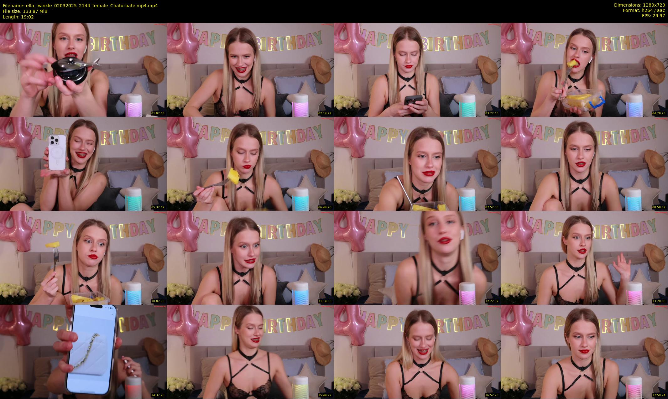 ella_twinkle — 20 minute Chaturbate female cam show recording, 720p, Mar 2, 2025