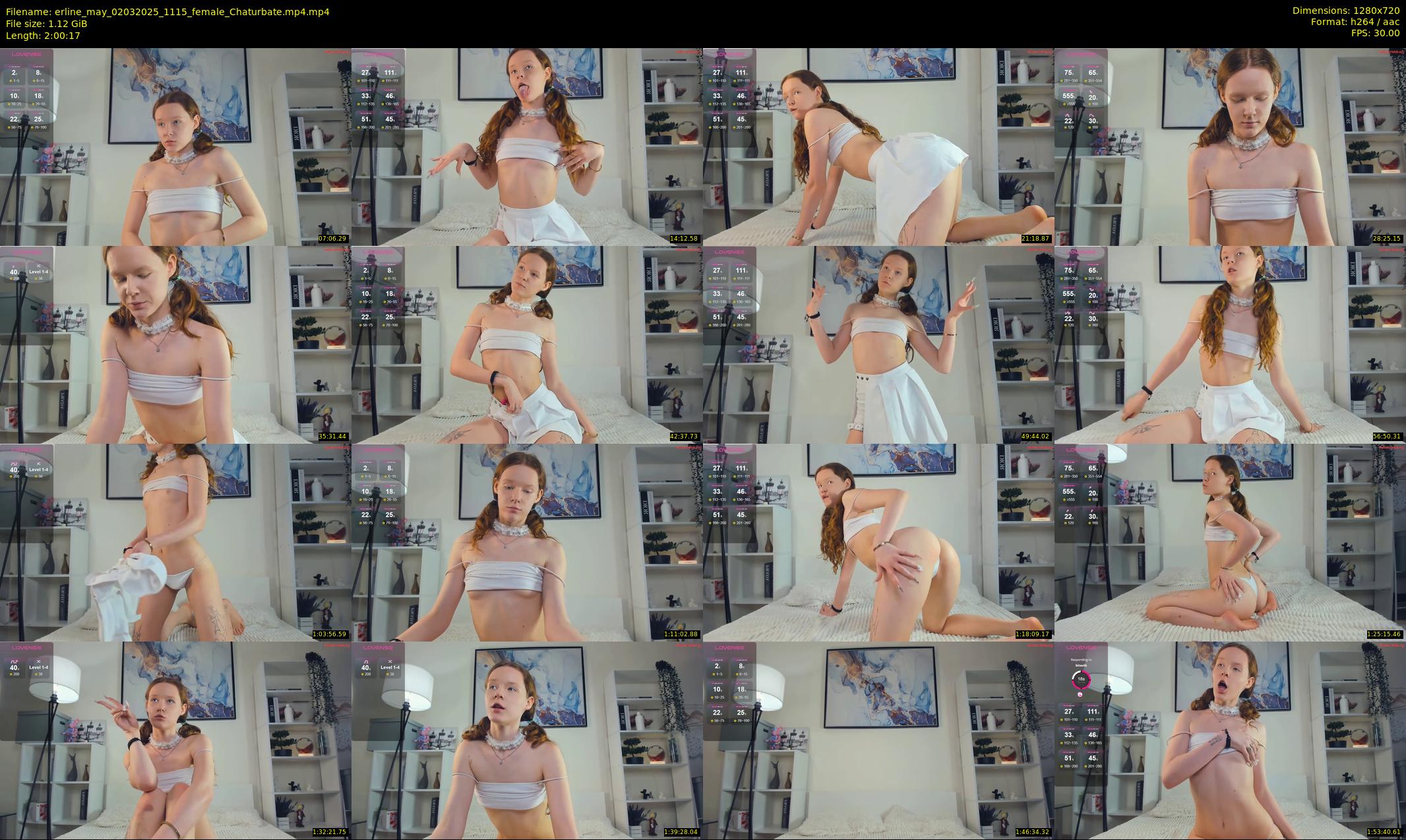 erline_may — 121 minute Chaturbate female cam show recording, 720p, Mar 2, 2025