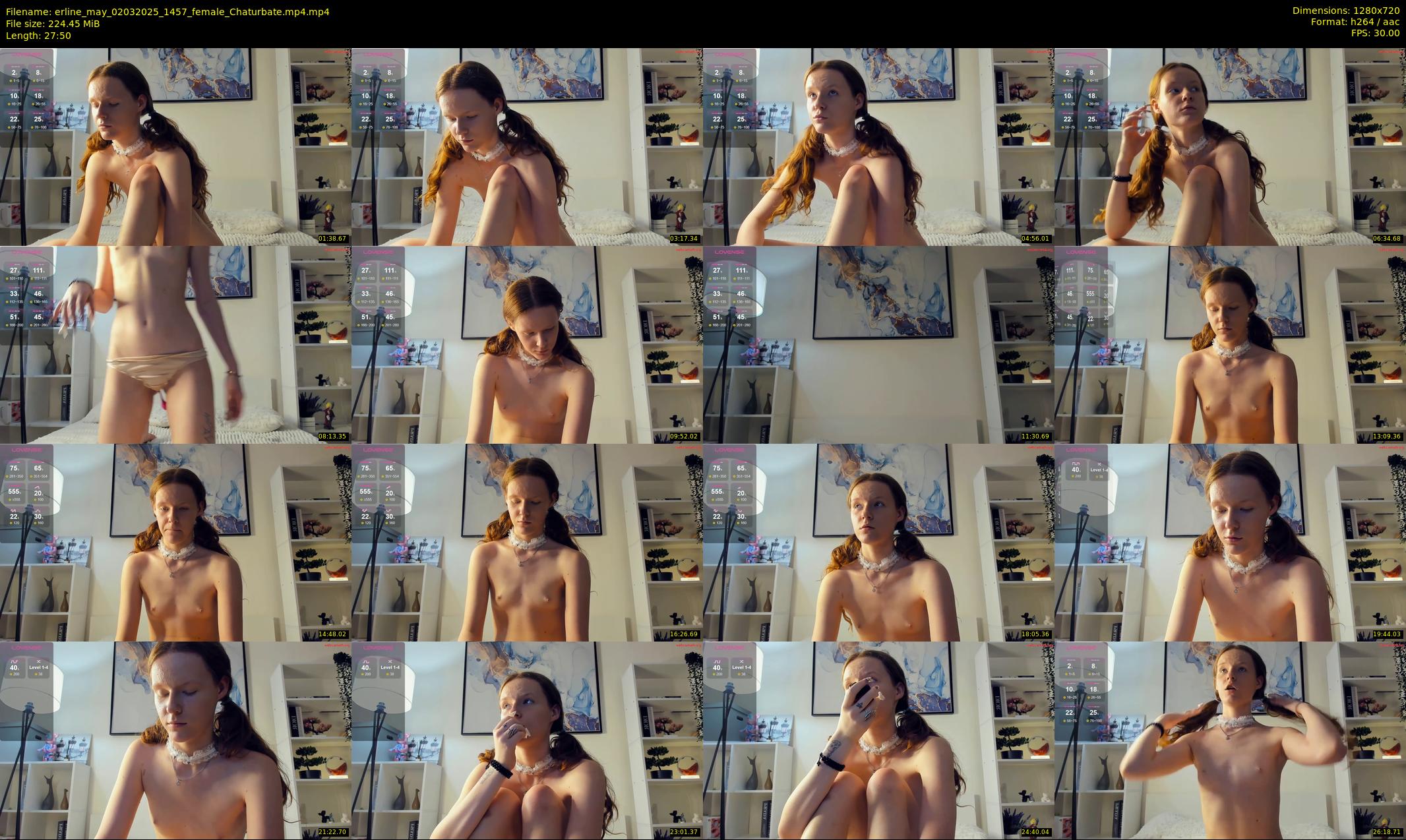 erline_may — 28 minute Chaturbate female cam show recording, 720p, Mar 2, 2025