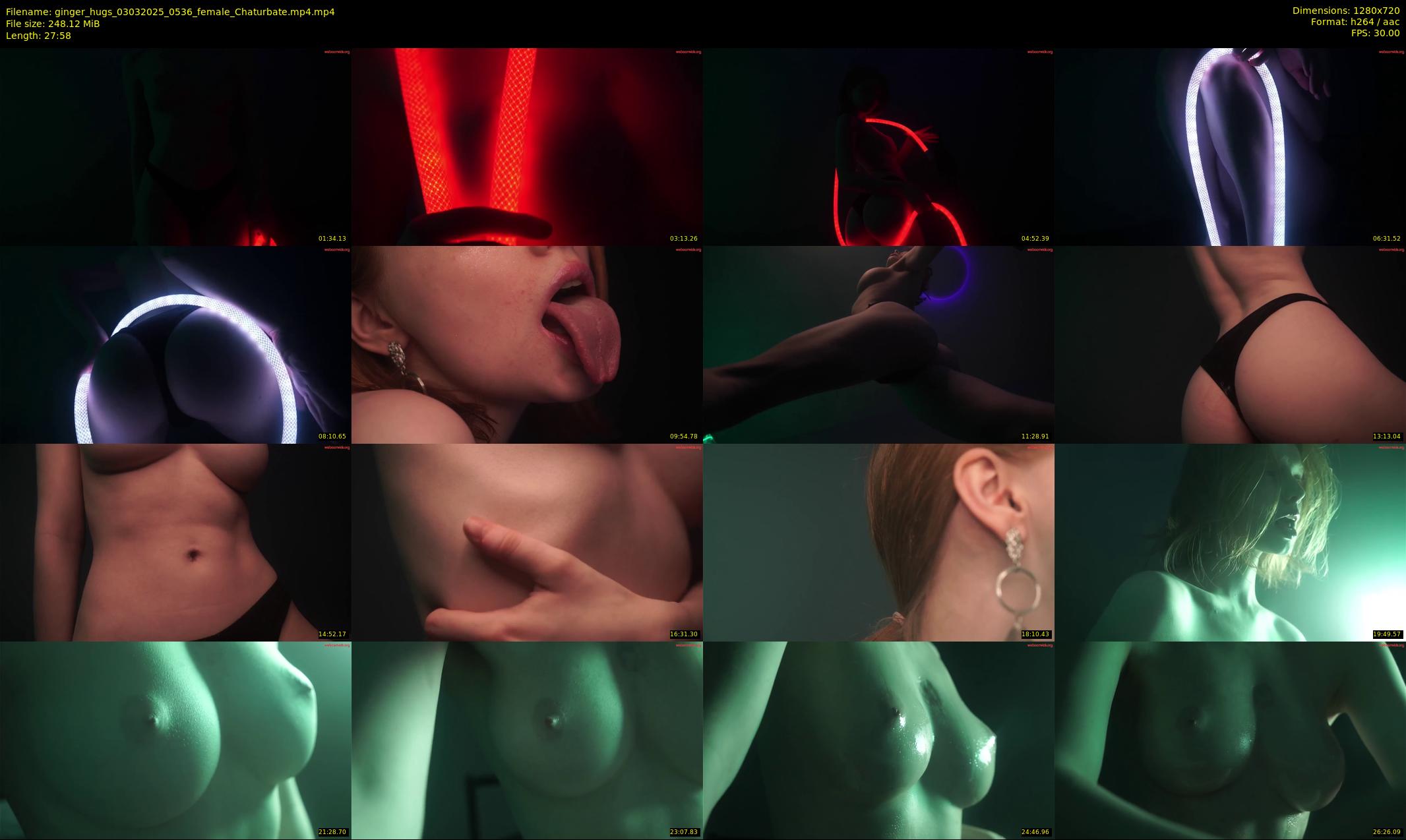 ginger_hugs — 28 minute Chaturbate female cam show recording, 720p, Mar 3, 2025