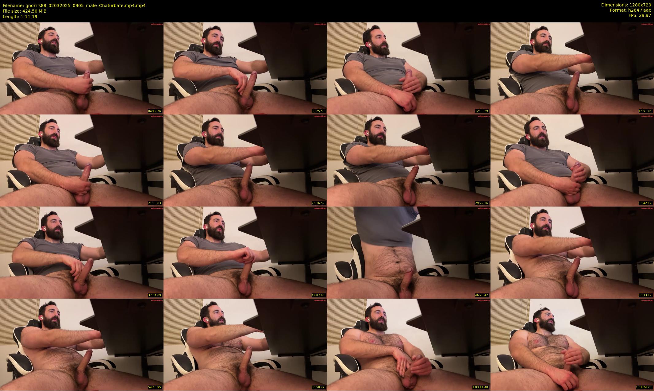 gnorris88 — 72 minute Chaturbate male cam show recording, 720p, Mar 2, 2025