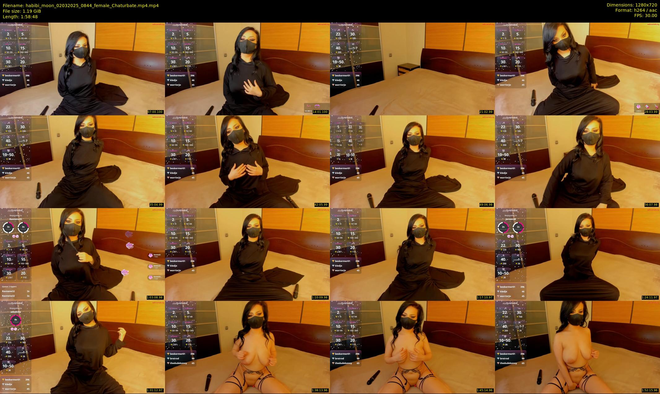habibi_moon — 119 minute Chaturbate female cam show recording, 720p, Mar 2, 2025