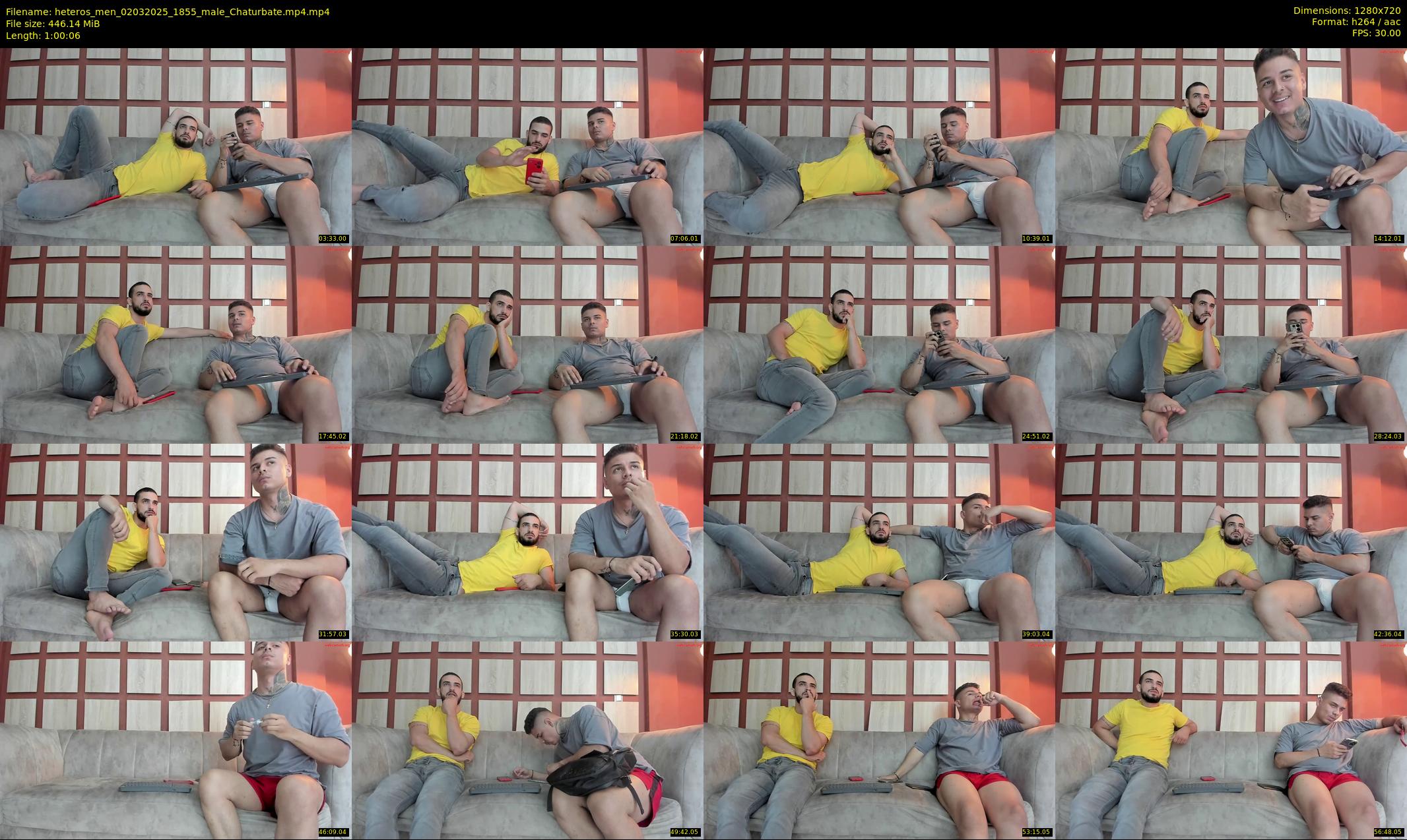 heteros_men — 61 minute Chaturbate male cam show recording, 720p, Mar 2, 2025