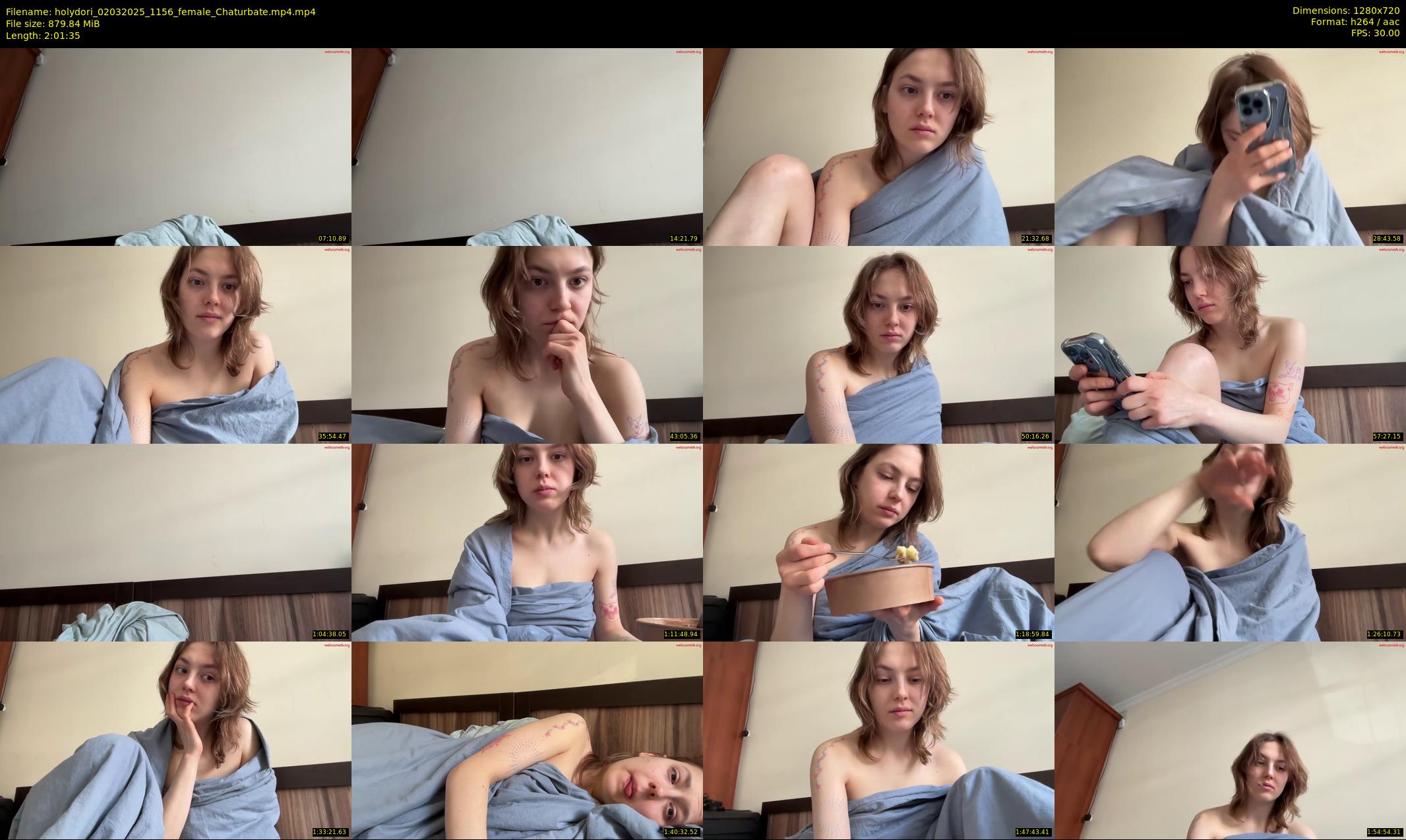 holydori — 122 minute Chaturbate female cam show recording, 720p, Mar 2, 2025