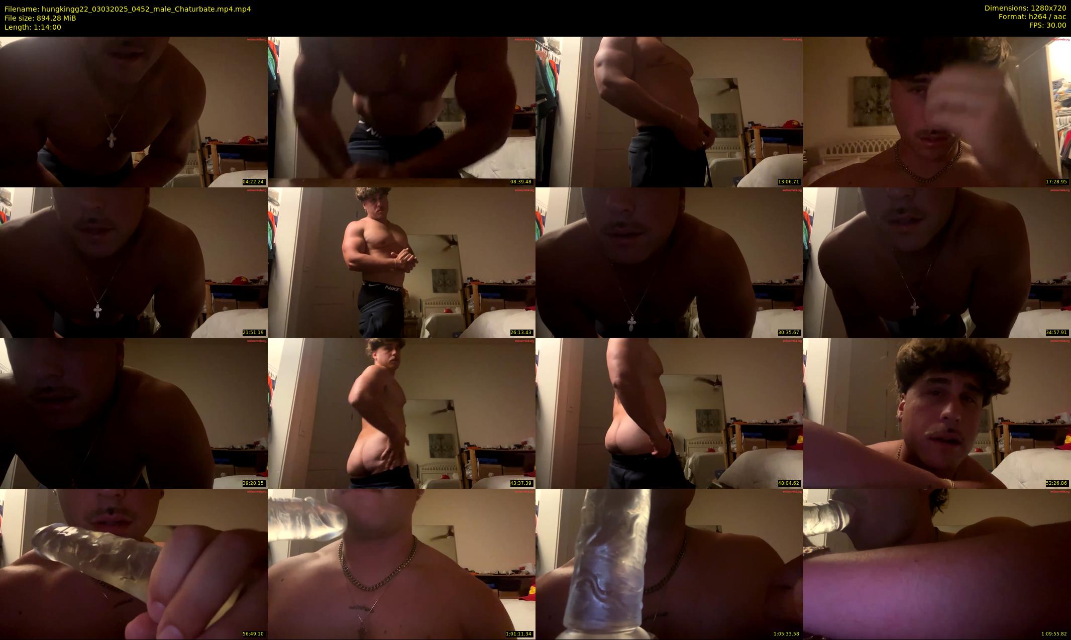 hungkingg22 — 74 minute Chaturbate male cam show recording, 720p, Mar 3, 2025