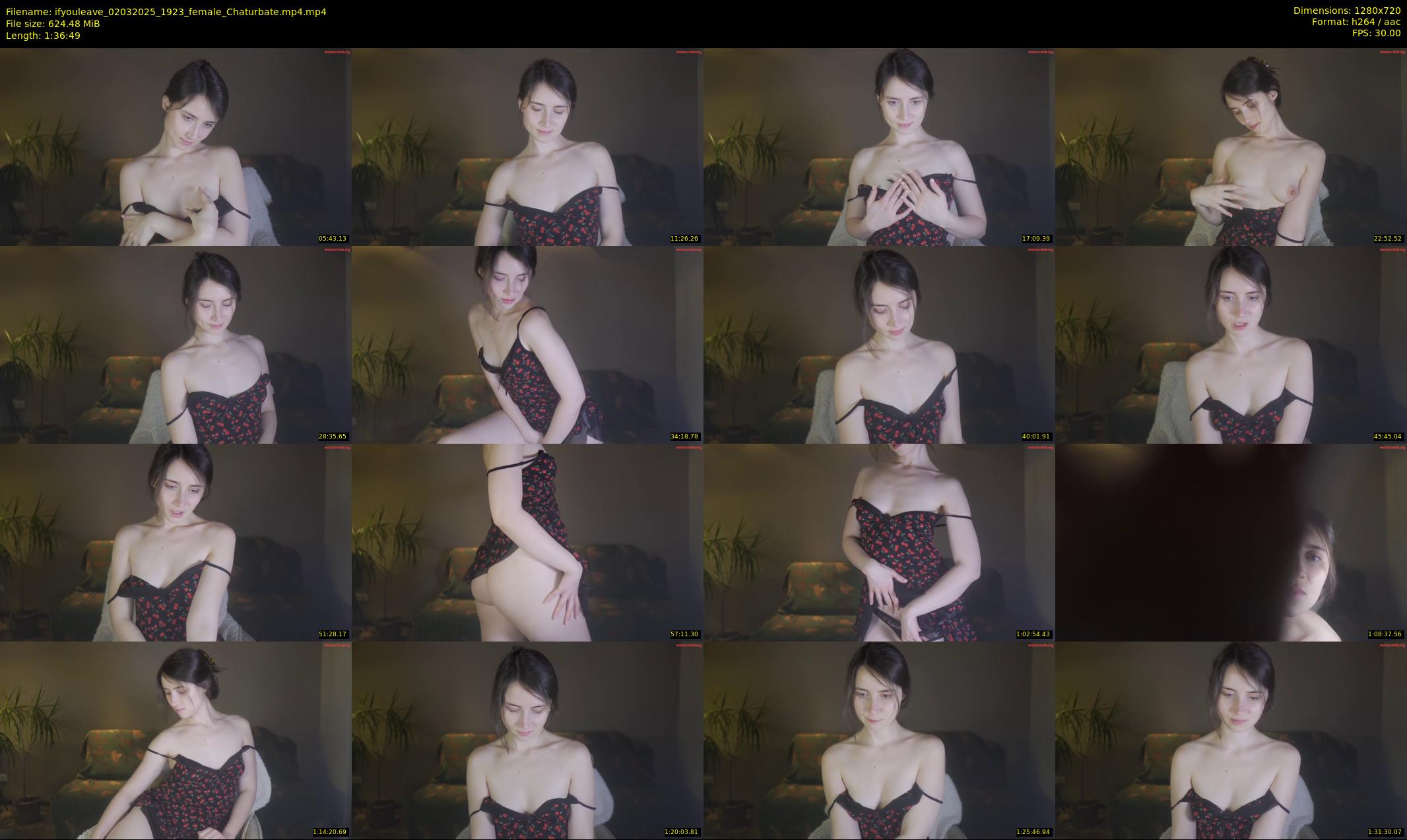 ifyouleave — 97 minute Chaturbate female cam show recording, 720p, Mar 2, 2025