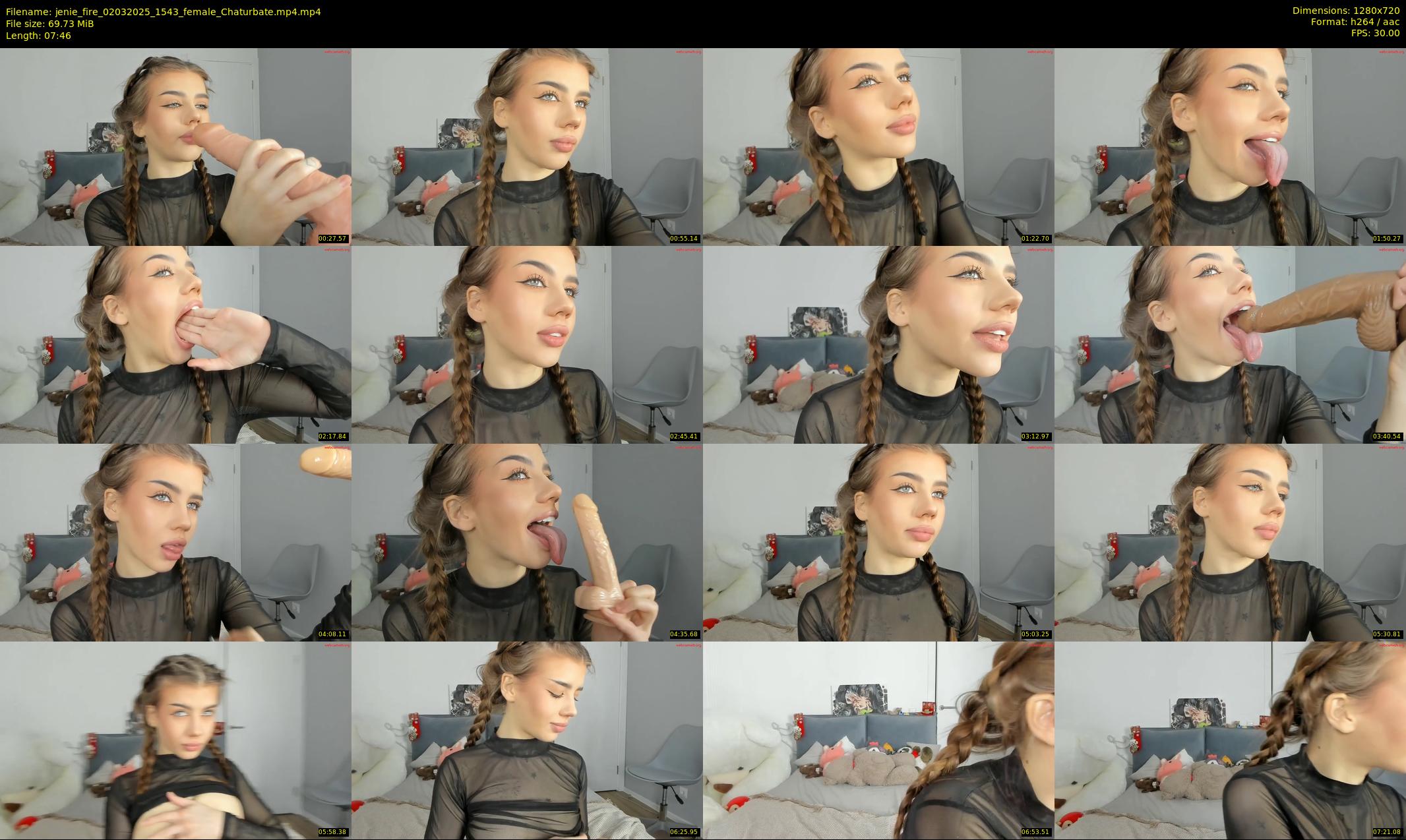 jenie_fire — 8 minute Chaturbate female cam show recording, 720p, Mar 2, 2025