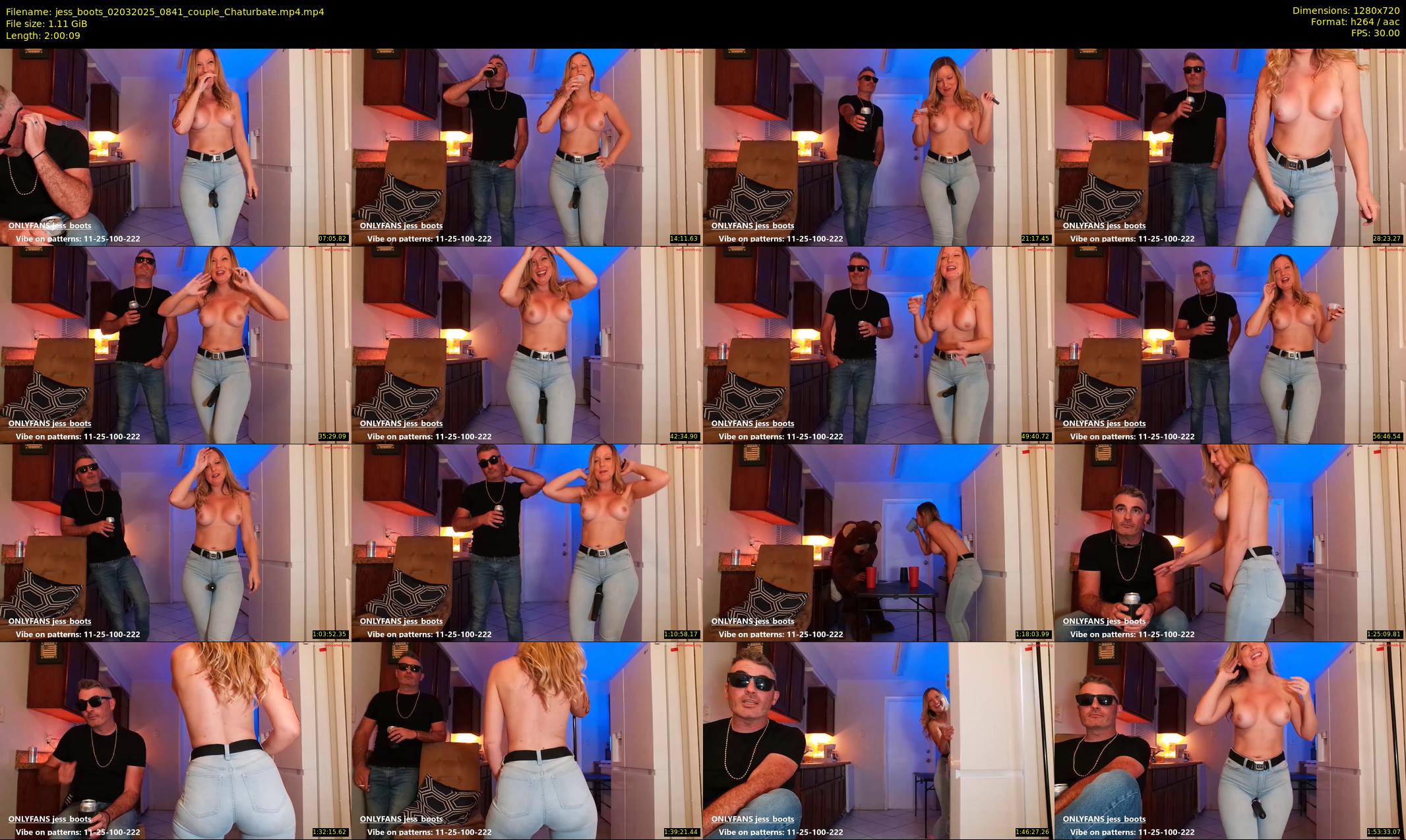 jess_boots — 121 minute Chaturbate female cam show recording, 720p, Mar 2, 2025