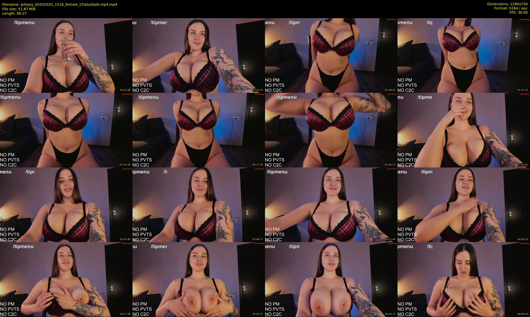 joliejoy — 7 minute Chaturbate female cam show recording, 720p, Mar 2, 2025