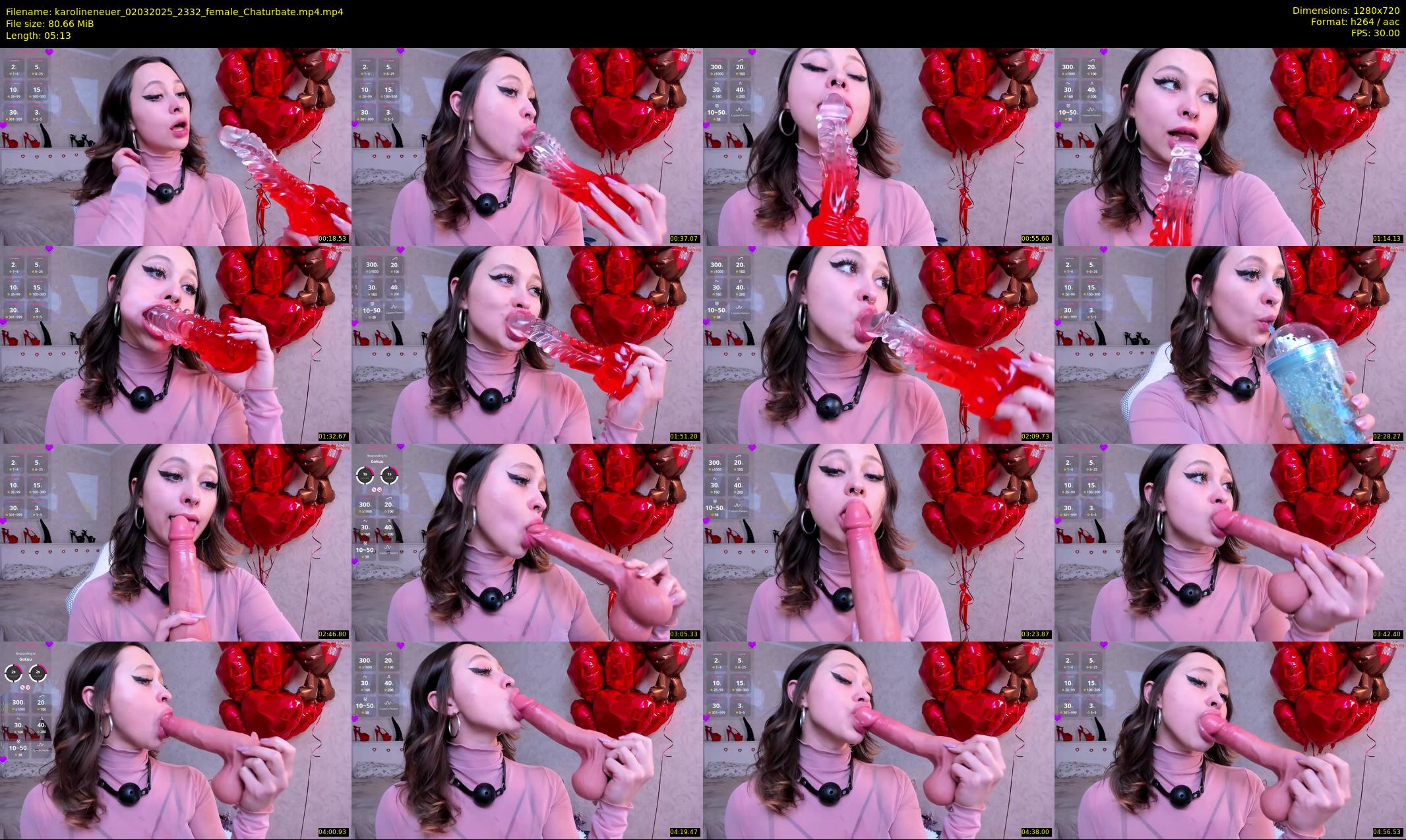 karolineneuer — 6 minute Chaturbate female cam show recording, 720p, Mar 2, 2025