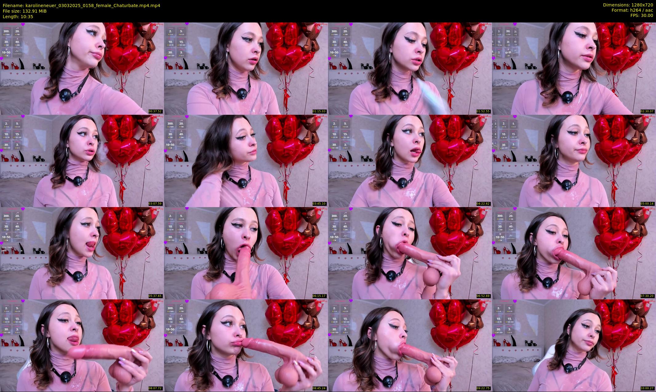 karolineneuer — 11 minute Chaturbate female cam show recording, 720p, Mar 3, 2025