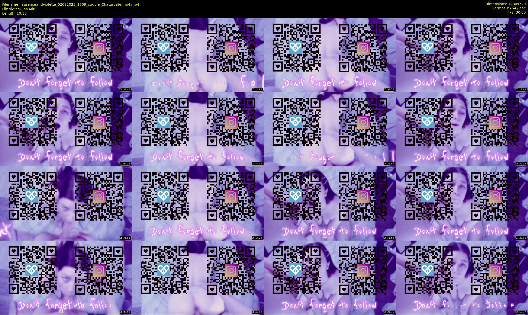 laurenceandviolette — 11 minute Chaturbate couple cam show recording, 720p, Mar 2, 2025