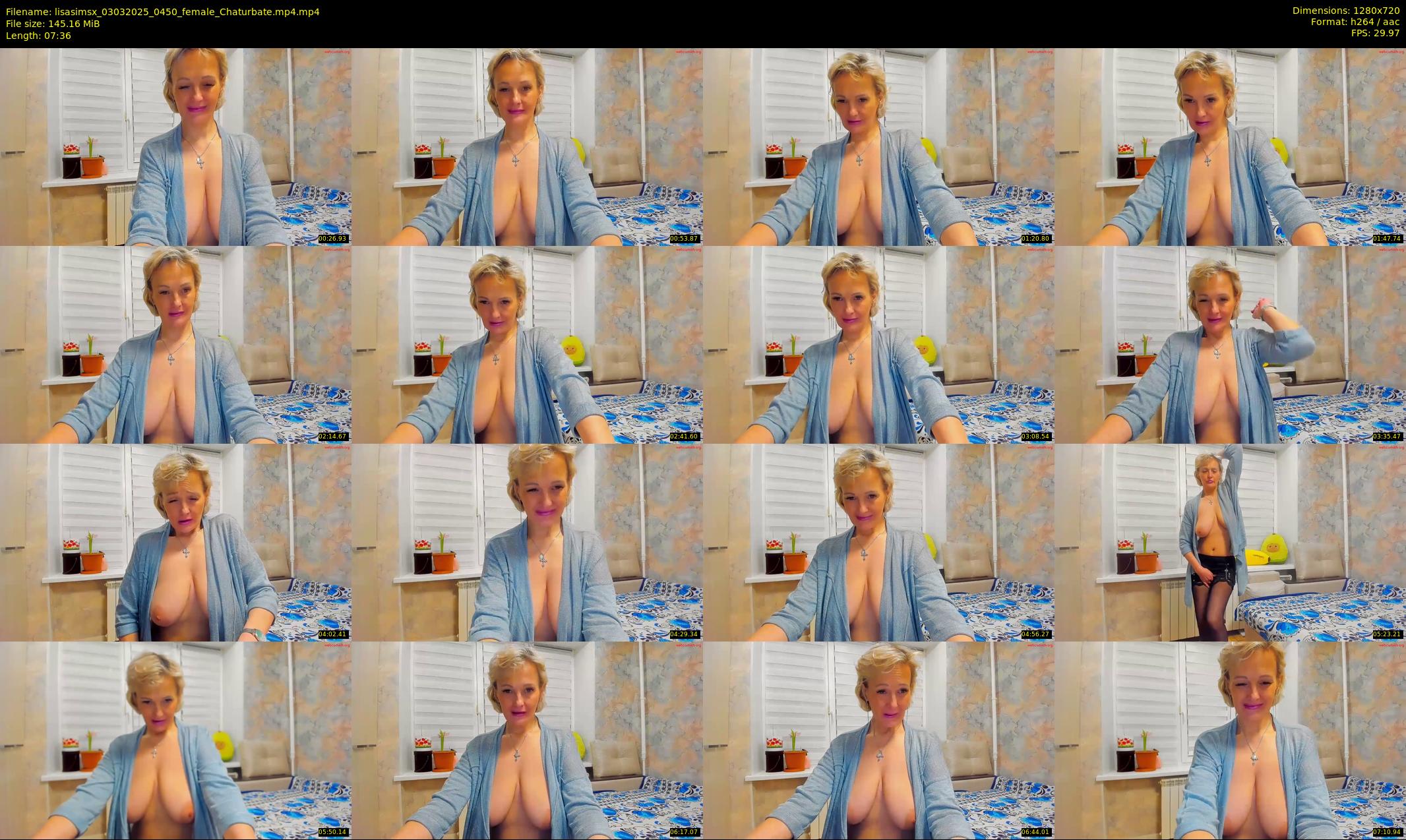 lisasimsx — 8 minute Chaturbate female cam show recording, 720p, Mar 3, 2025