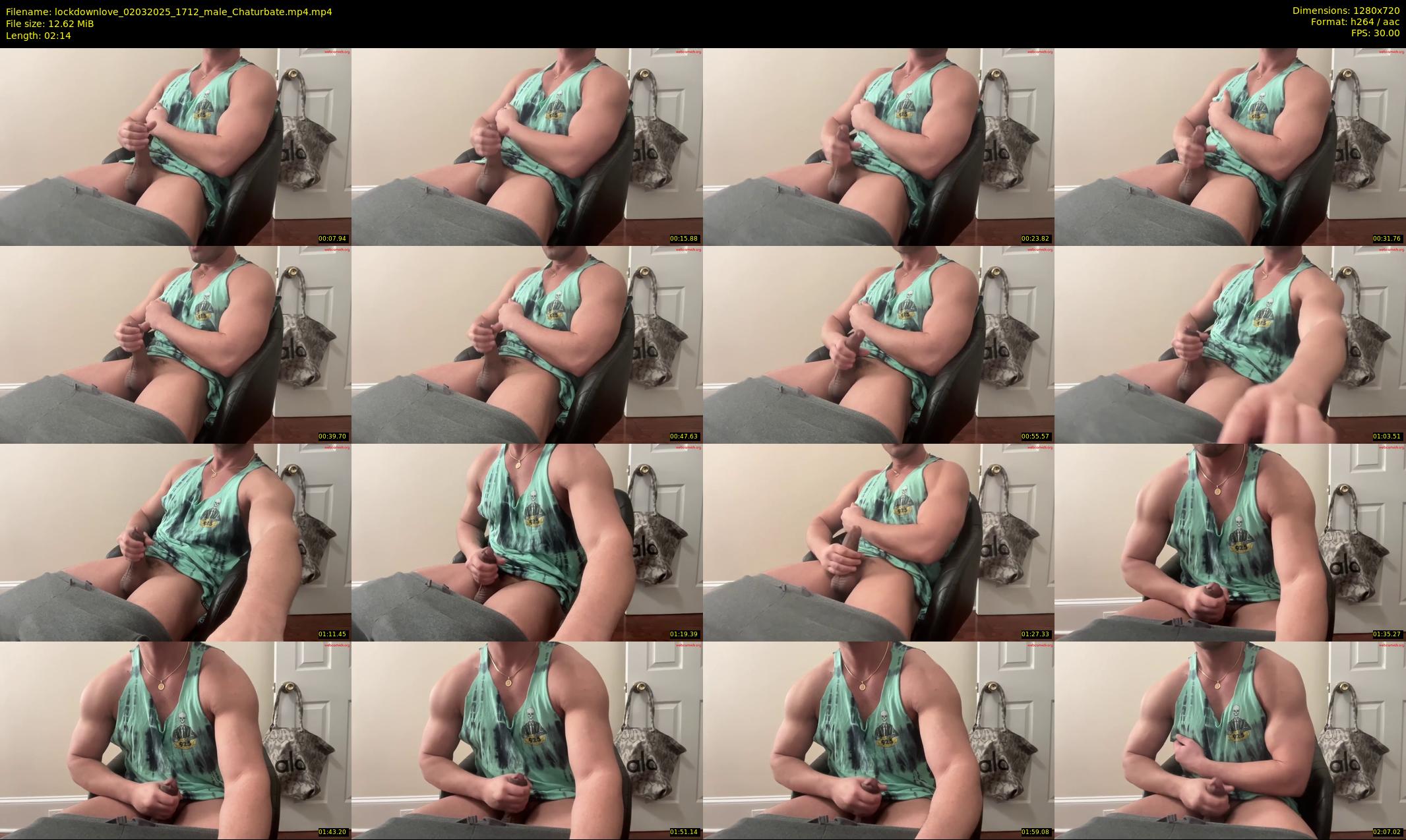 lockdownlove — 3 minute Chaturbate male cam show recording, 720p, Mar 2, 2025