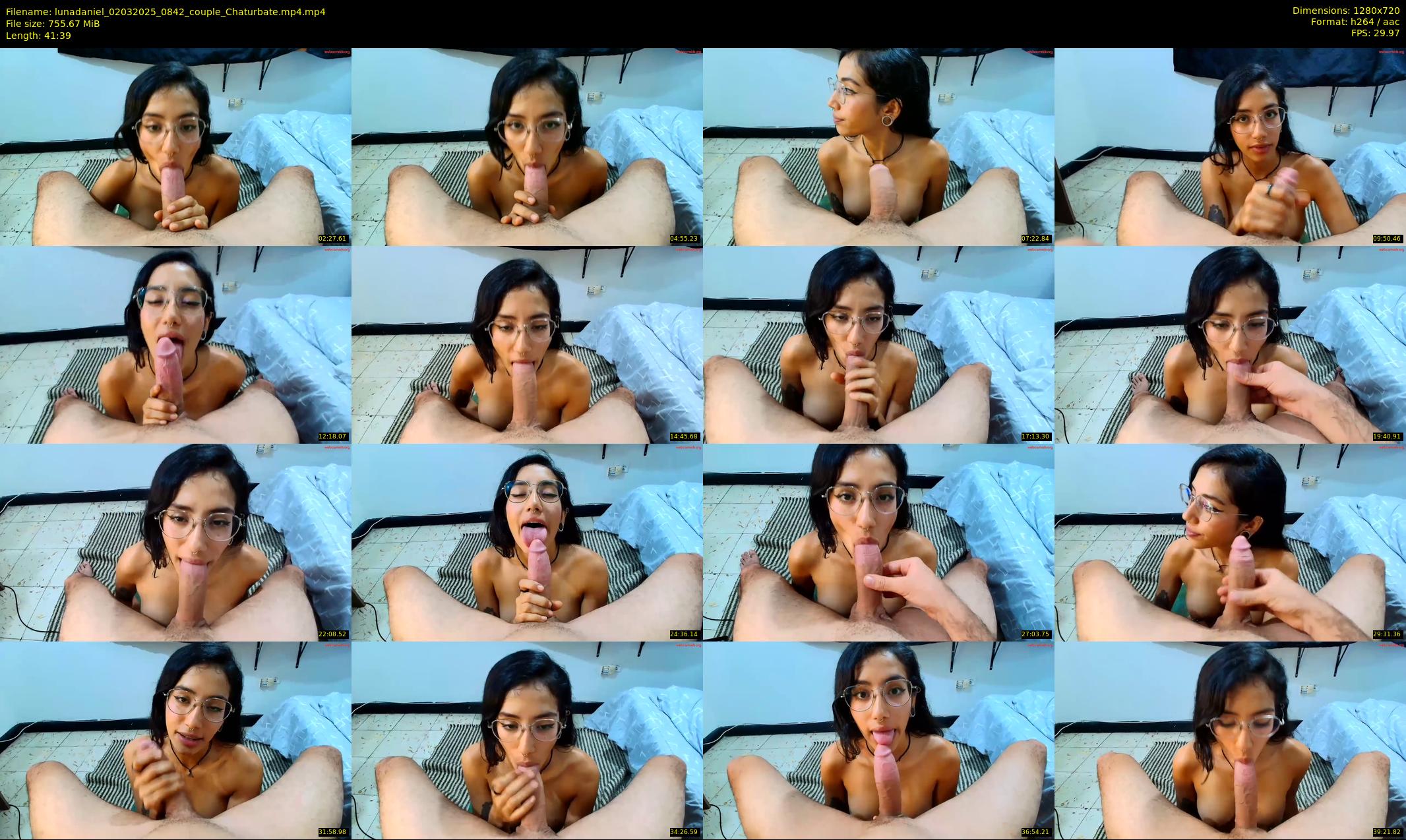 lunadaniel — 42 minute Chaturbate couple cam show recording, 720p, Mar 2, 2025