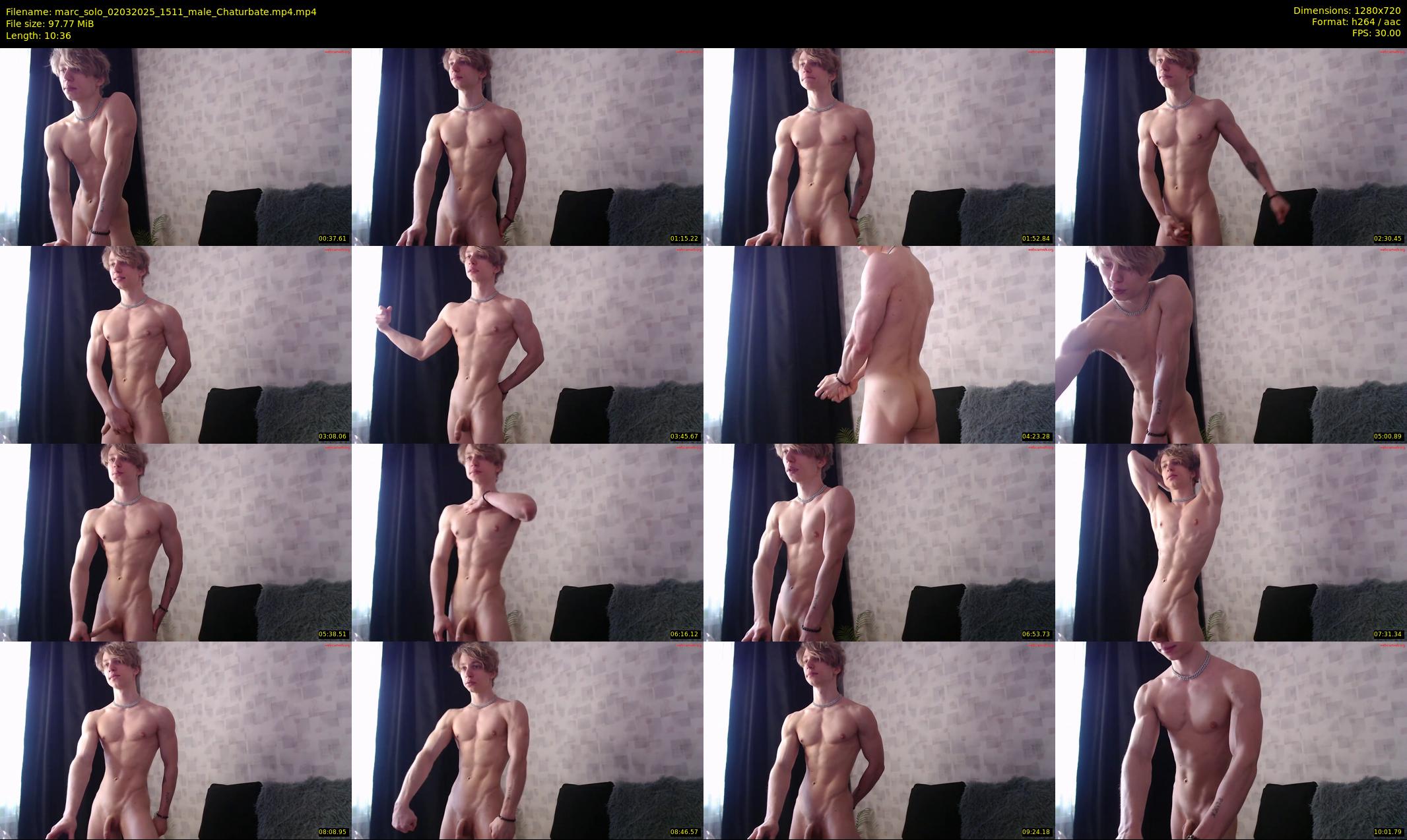 marc_solo — 11 minute Chaturbate male cam show recording, 720p, Mar 2, 2025