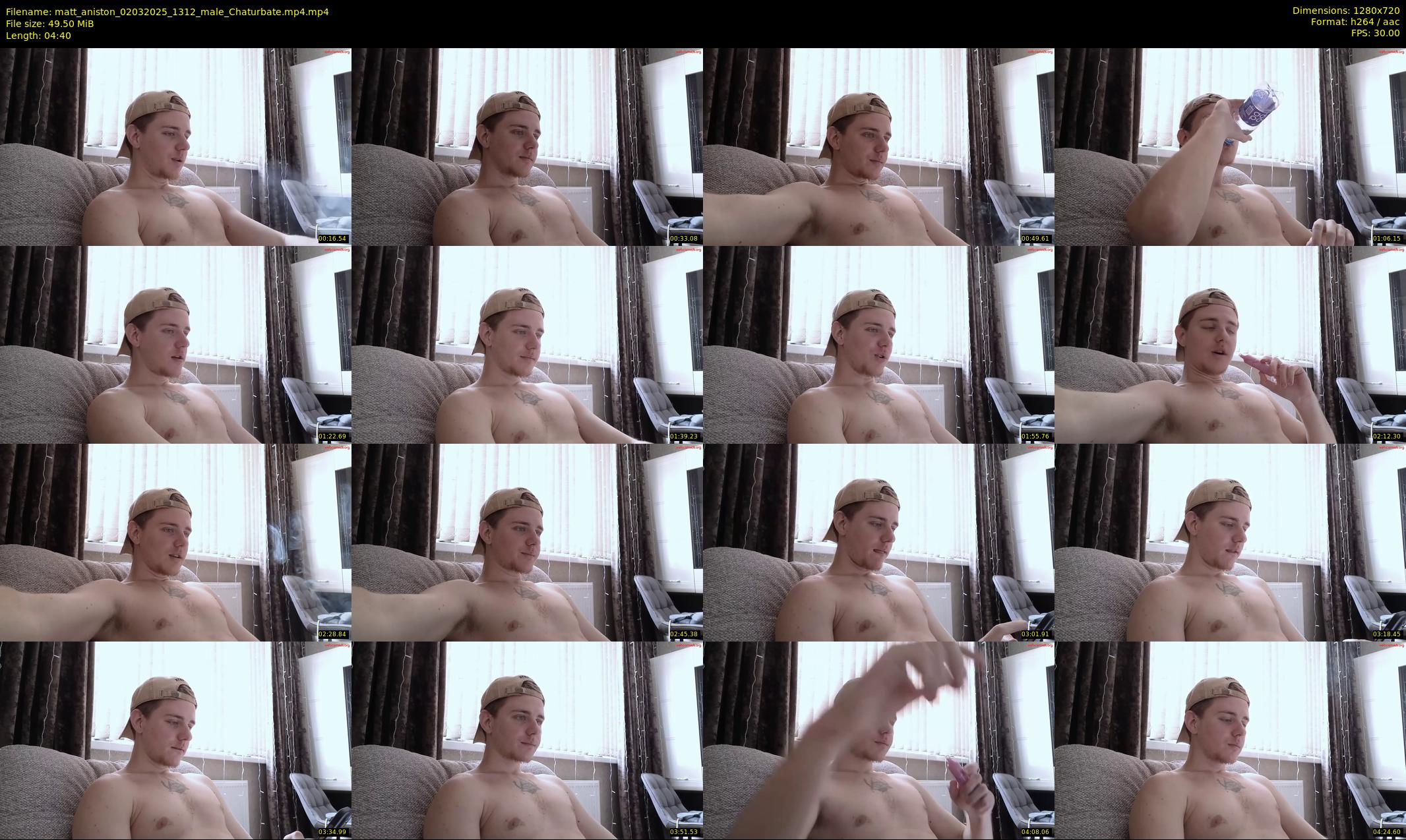 matt_aniston — 5 minute Chaturbate male cam show recording, 720p, Mar 2, 2025