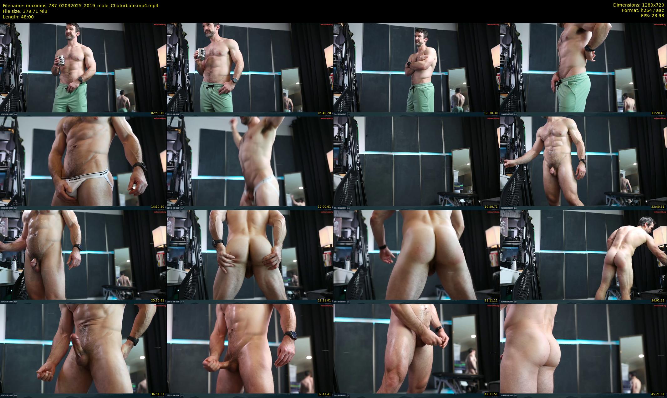 maximus_787 — 48 minute Chaturbate male cam show recording, 720p, Mar 2, 2025