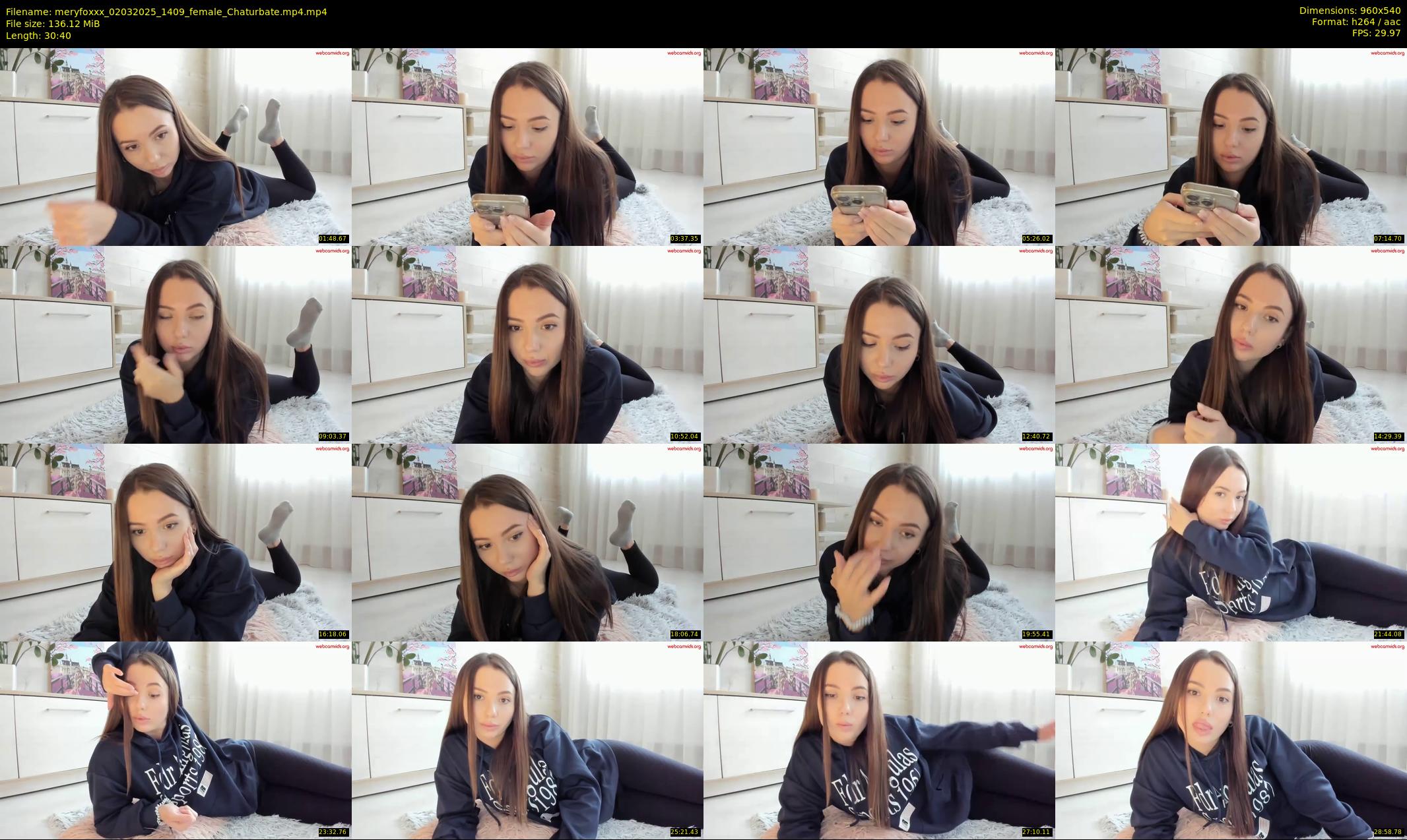 meryfoxxx — 31 minute Chaturbate female cam show recording, 480p, Mar 2, 2025