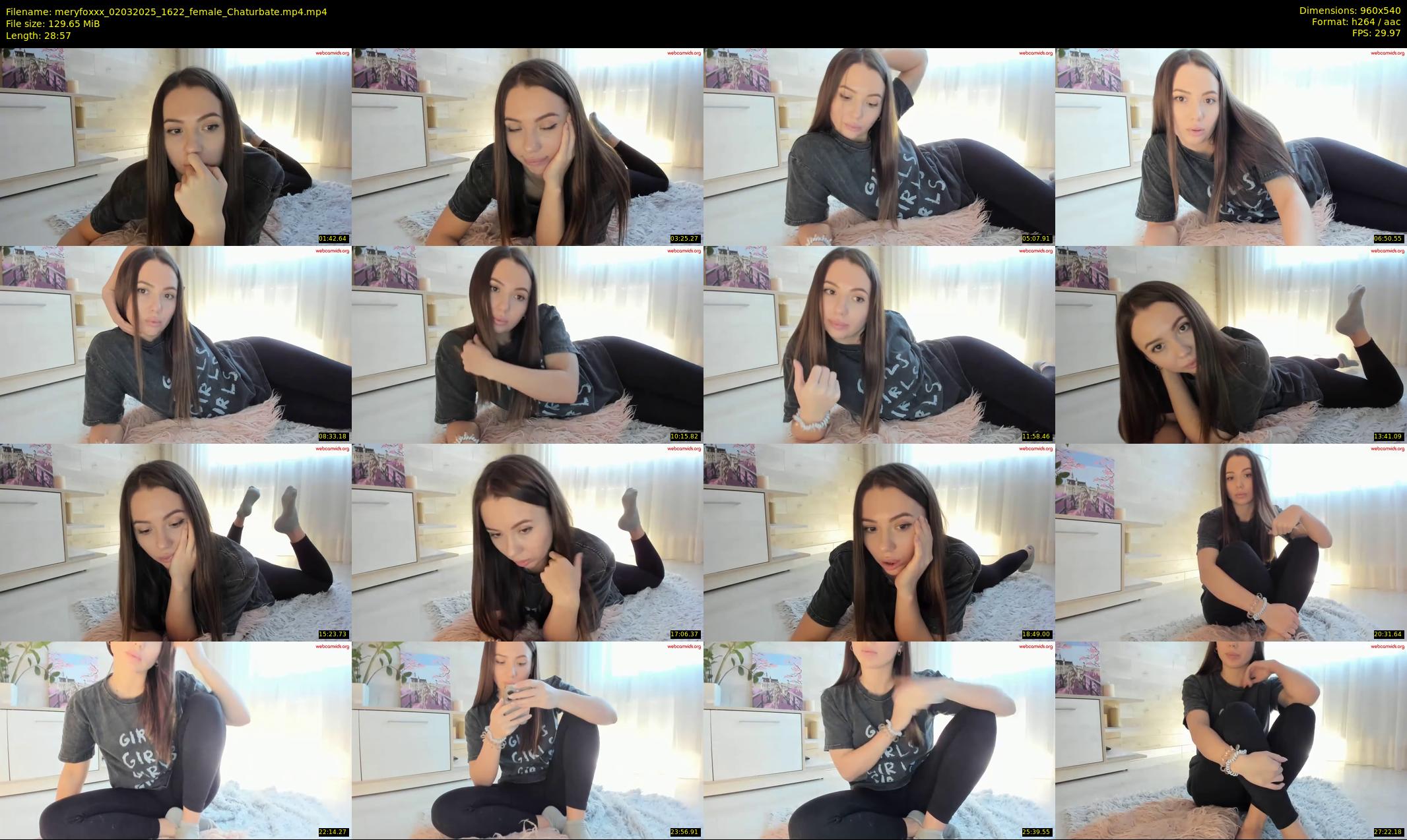 meryfoxxx — 29 minute Chaturbate female cam show recording, 480p, Mar 2, 2025