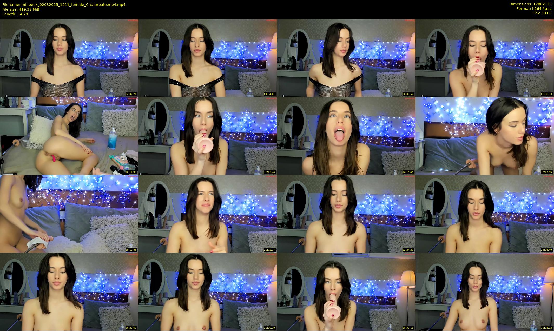 miabeex — 35 minute Chaturbate female cam show recording, 720p, Mar 2, 2025