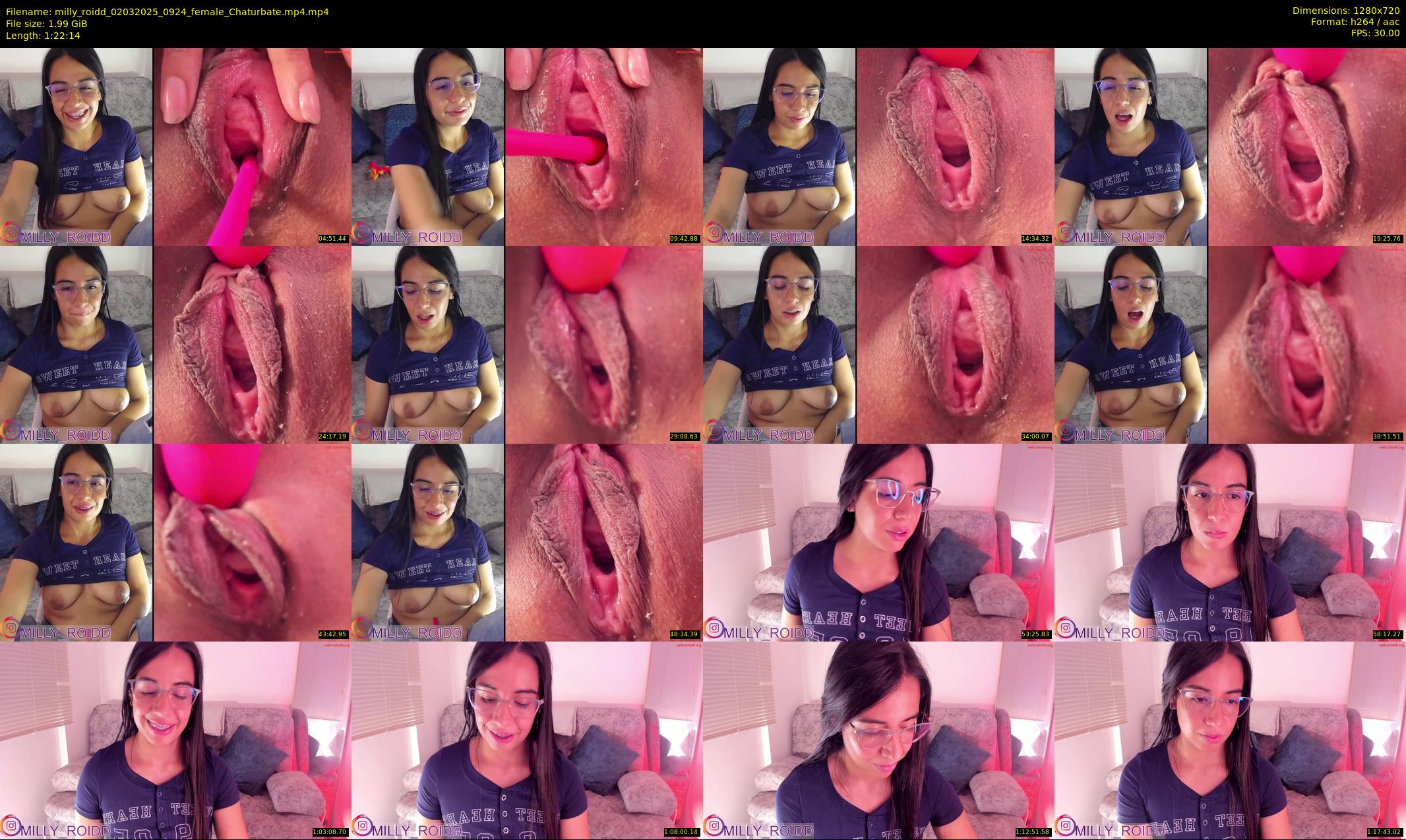 milly_roidd — 83 minute Chaturbate female cam show recording, 720p, Mar 2, 2025