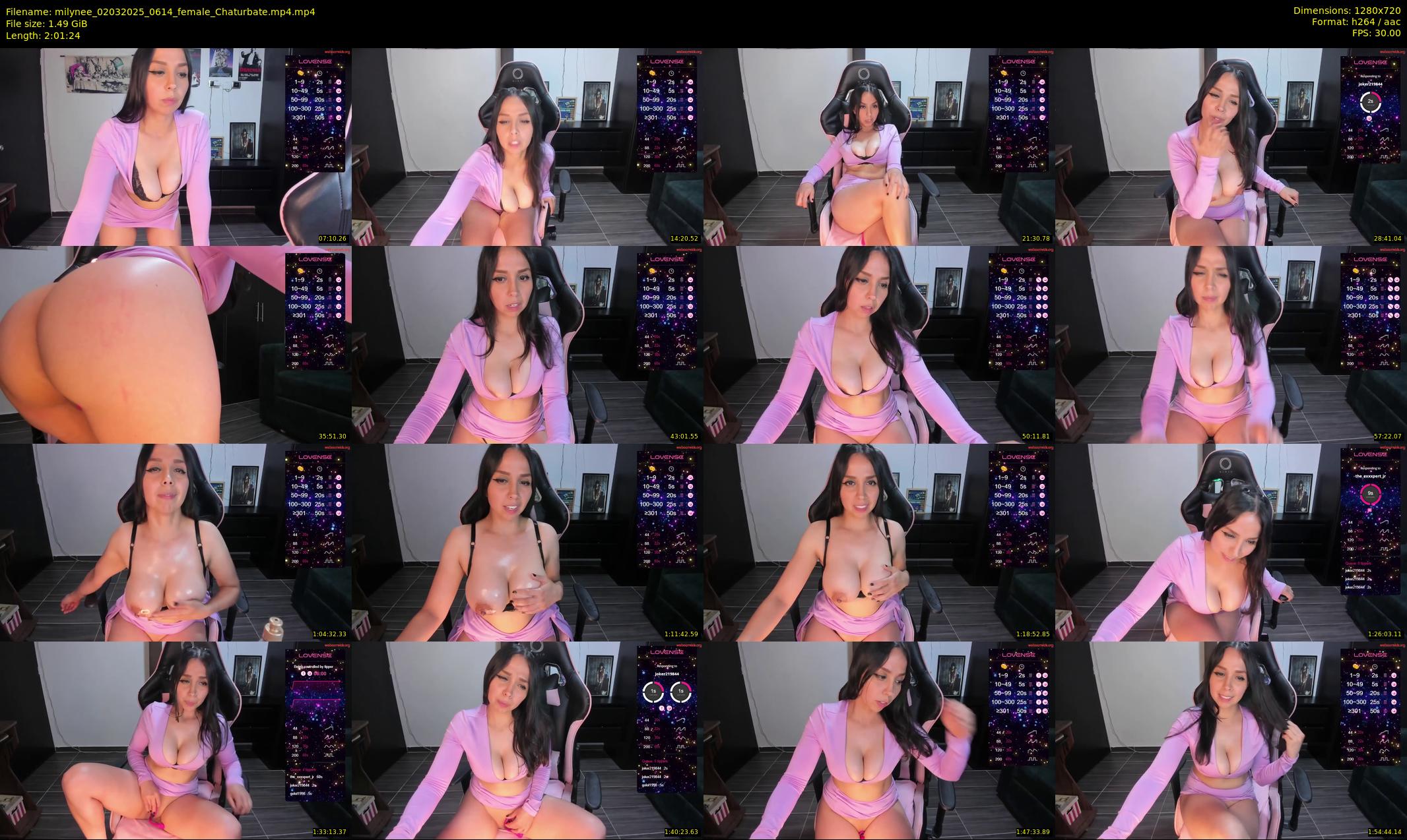 milynee — 122 minute Chaturbate female cam show recording, 720p, Mar 2, 2025