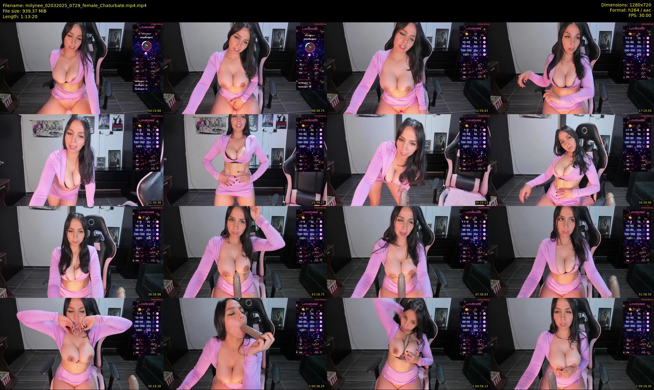 milynee — 74 minute Chaturbate female cam show recording, 720p, Mar 2, 2025