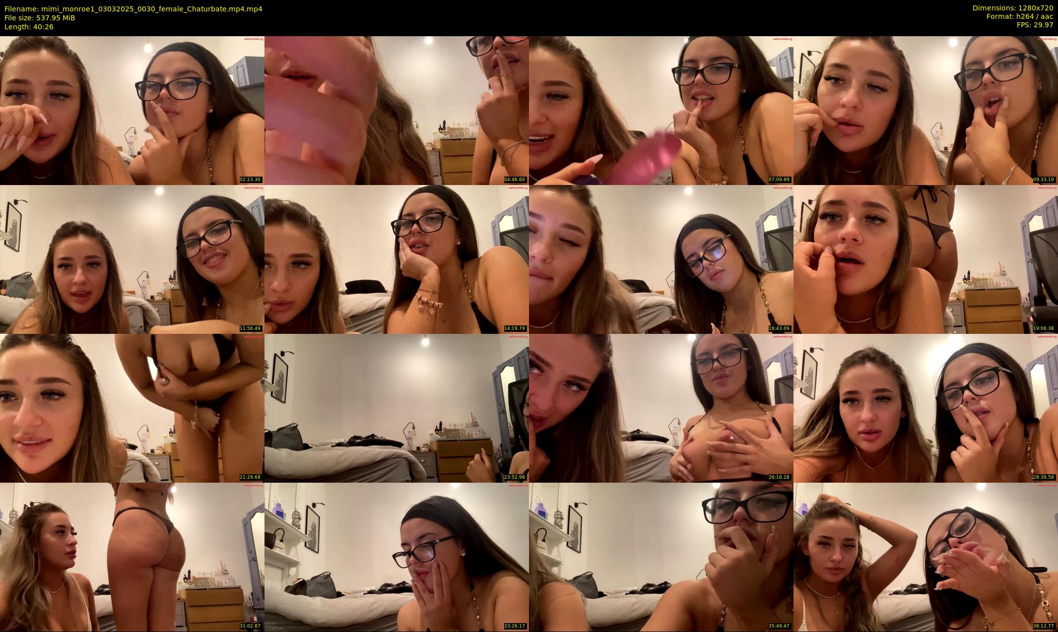mimi_monroe1 — 41 minute Chaturbate female cam show recording, 720p, Mar 3, 2025