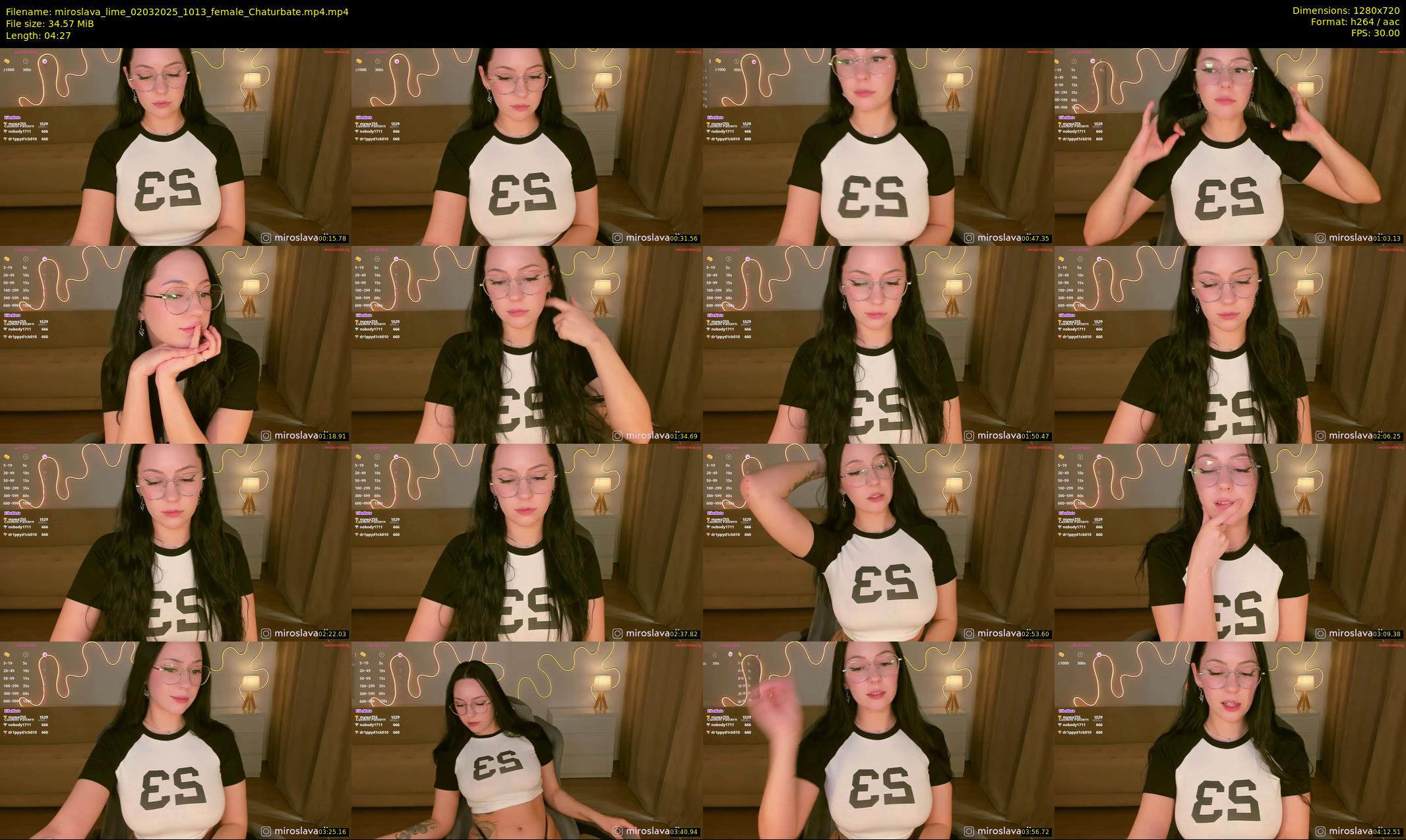 miroslava_lime — 5 minute Chaturbate female cam show recording, 720p, Mar 2, 2025