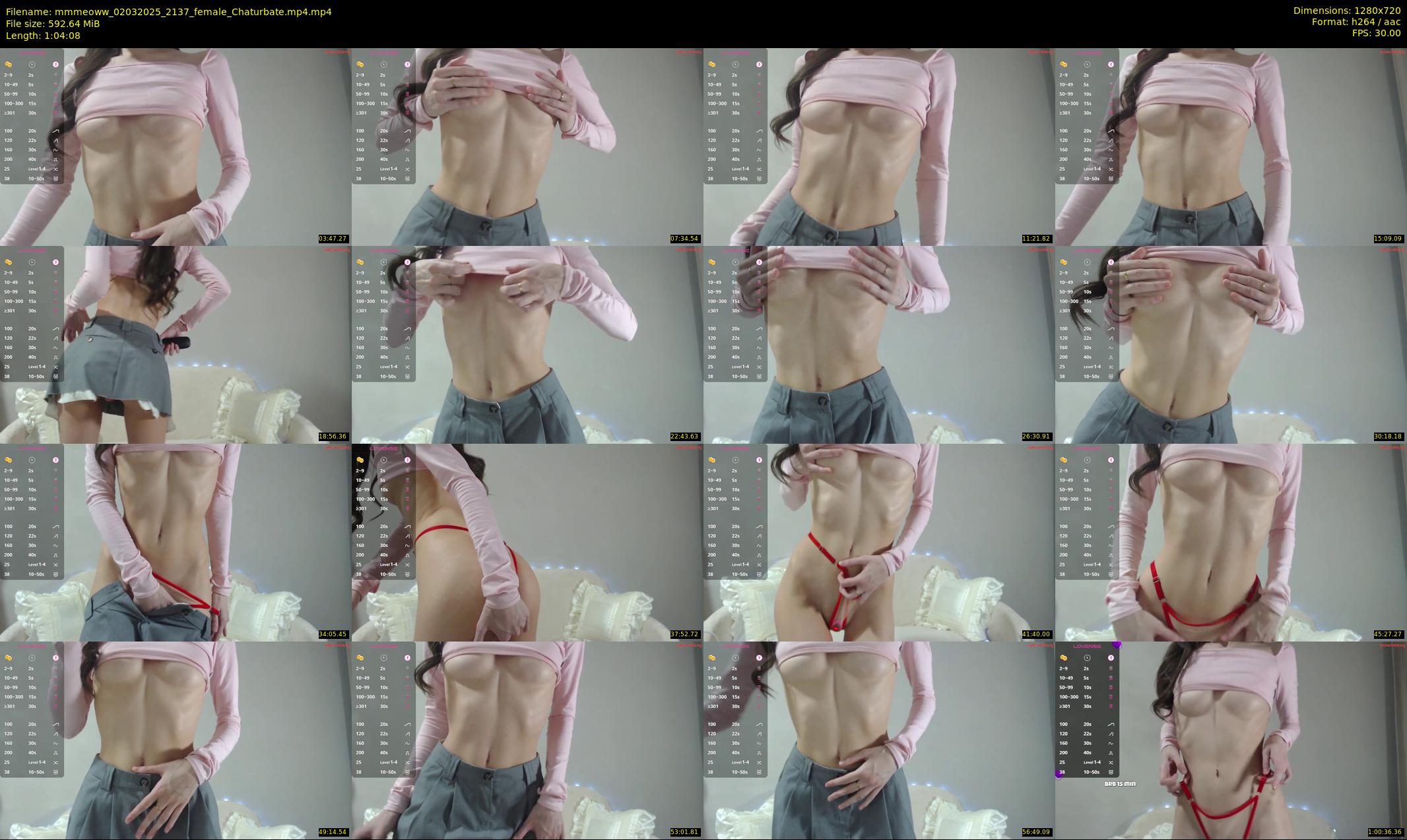 mmmeoww — 65 minute Chaturbate female cam show recording, 720p, Mar 2, 2025