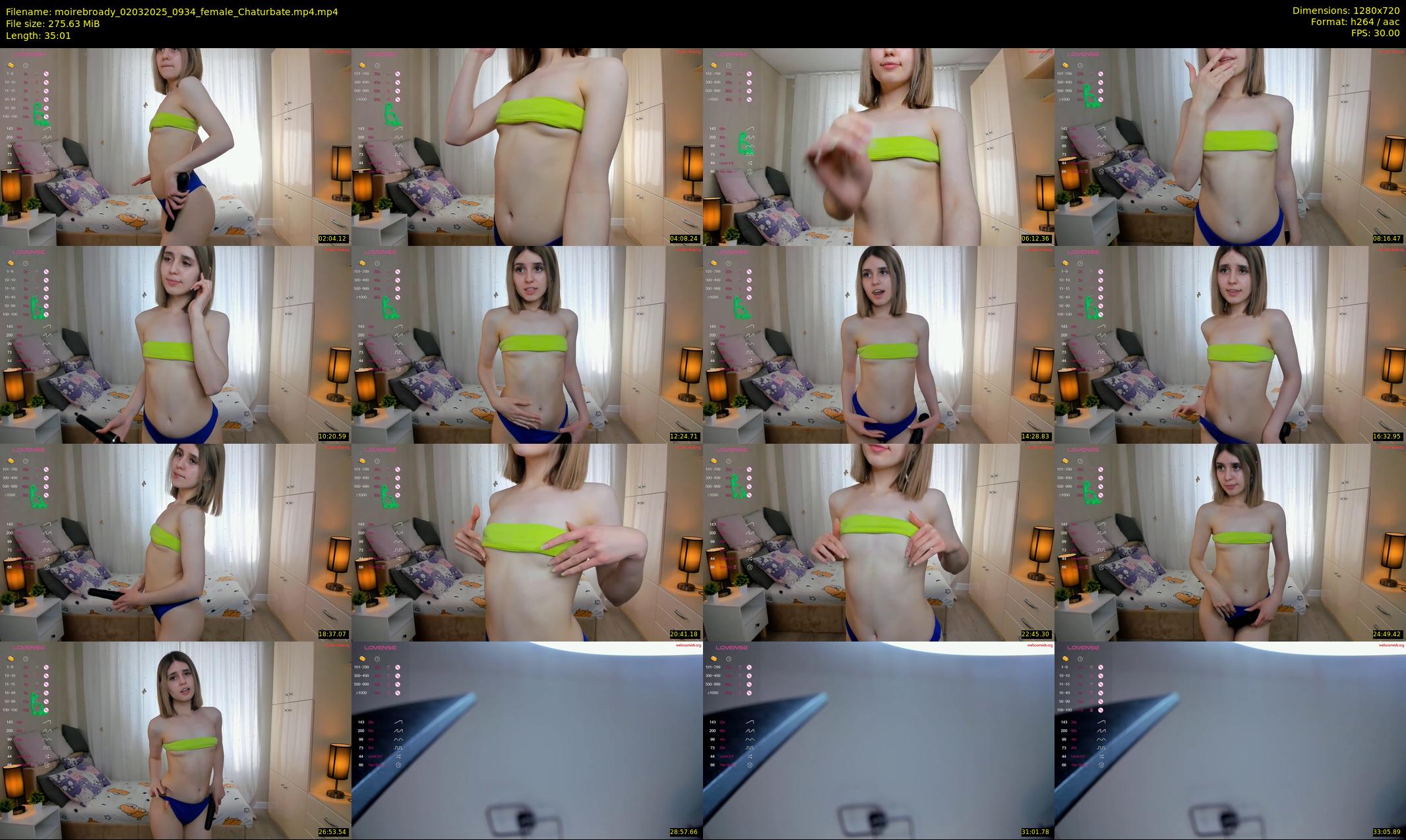 moirebroady — 36 minute Chaturbate female cam show recording, 720p, Mar 2, 2025