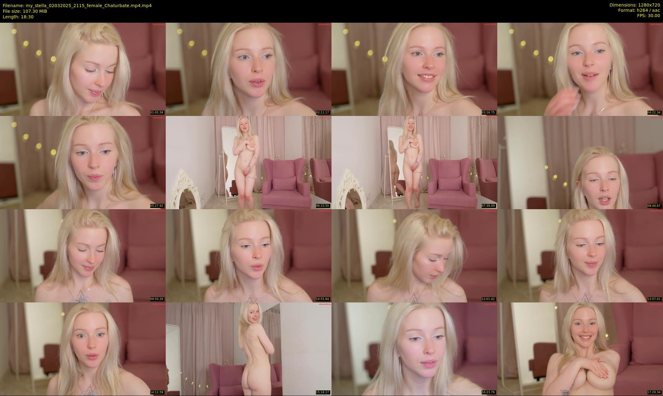 my_stella — 19 minute Chaturbate female cam show recording, 720p, Mar 2, 2025