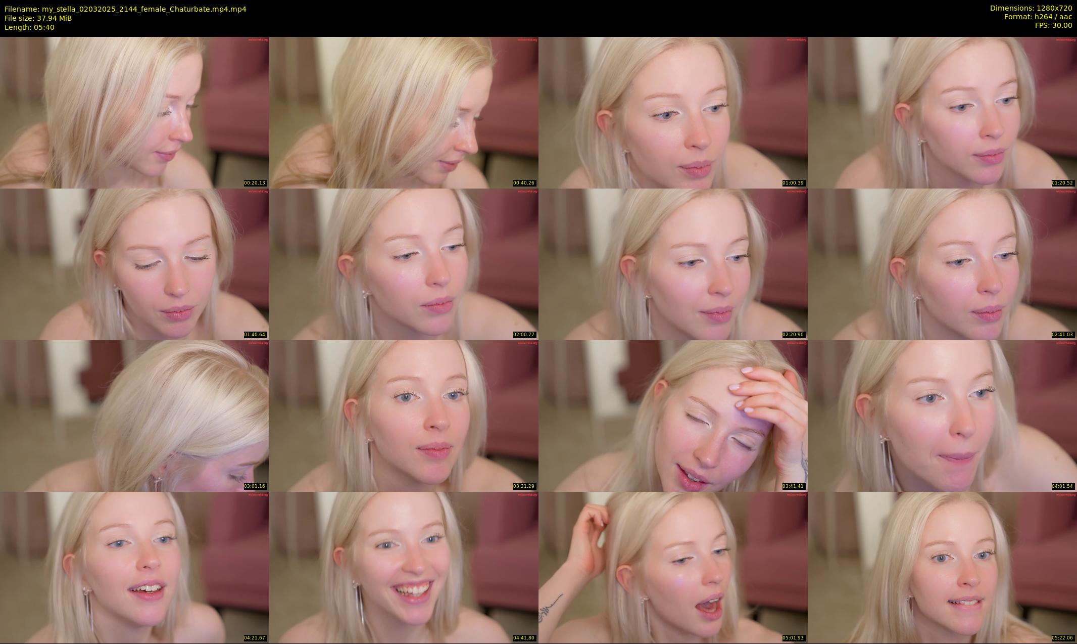 my_stella — 6 minute Chaturbate female cam show recording, 720p, Mar 2, 2025