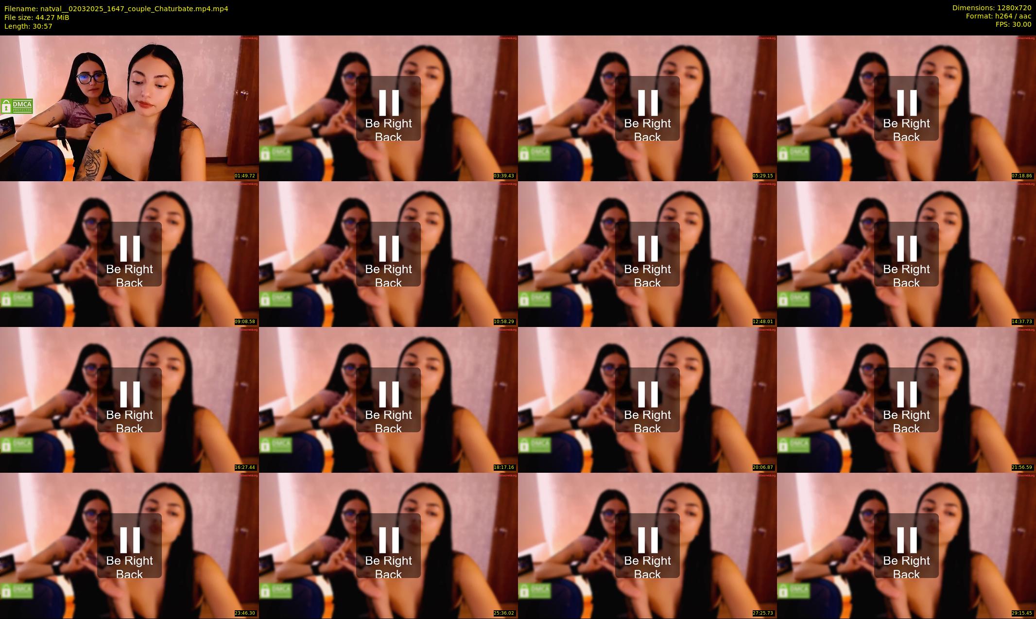 natval_ — 31 minute Chaturbate couple cam show recording, 720p, Mar 2, 2025